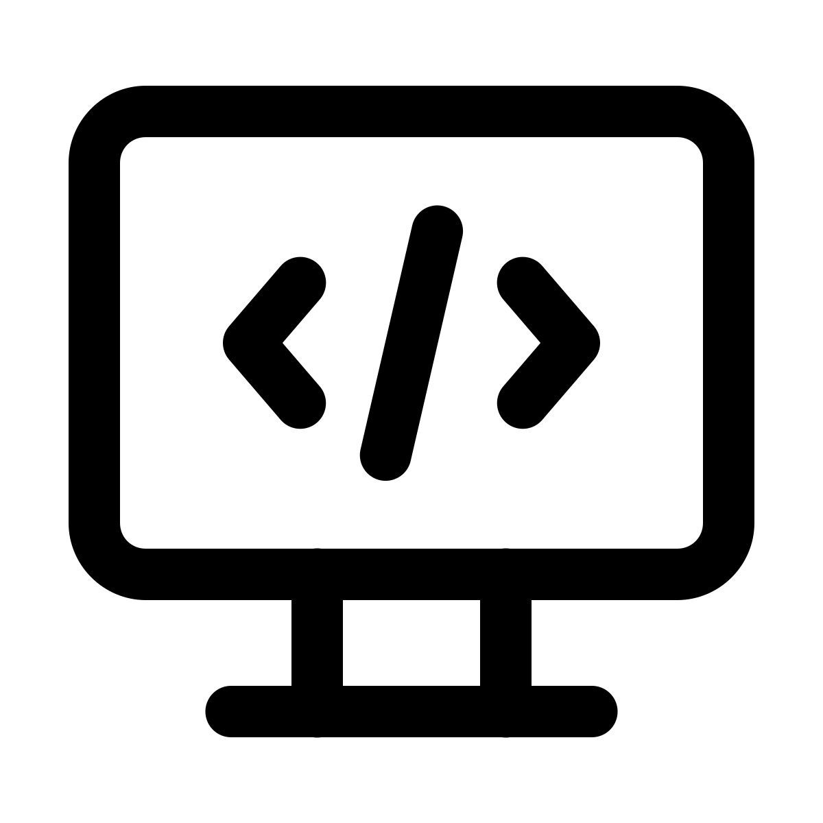 windows 11 outline style программирование icon