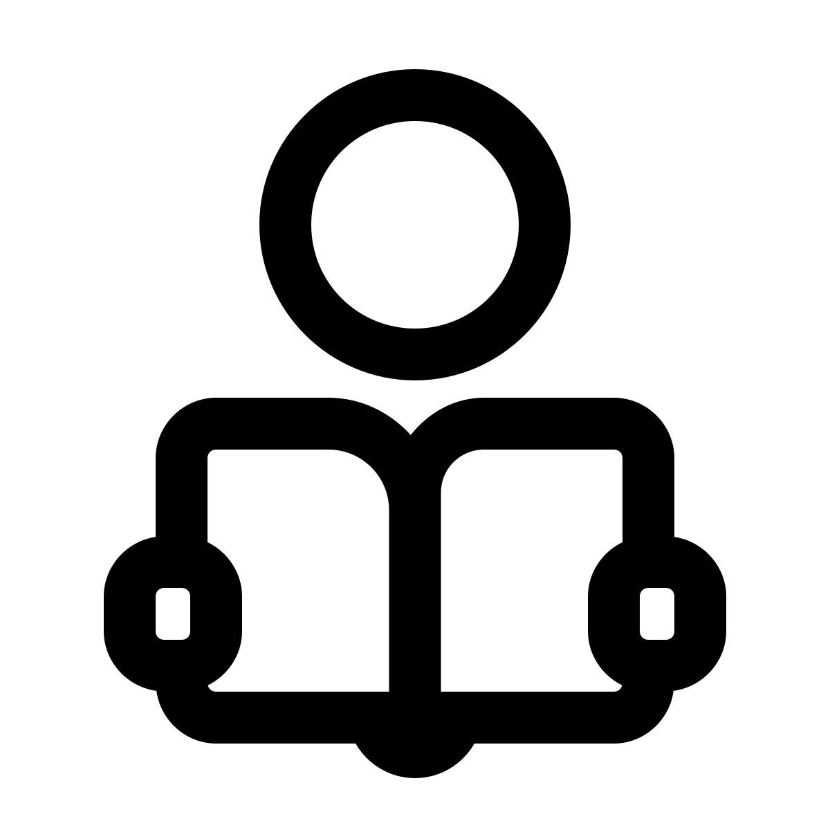 windows 11 outline style чтение icon