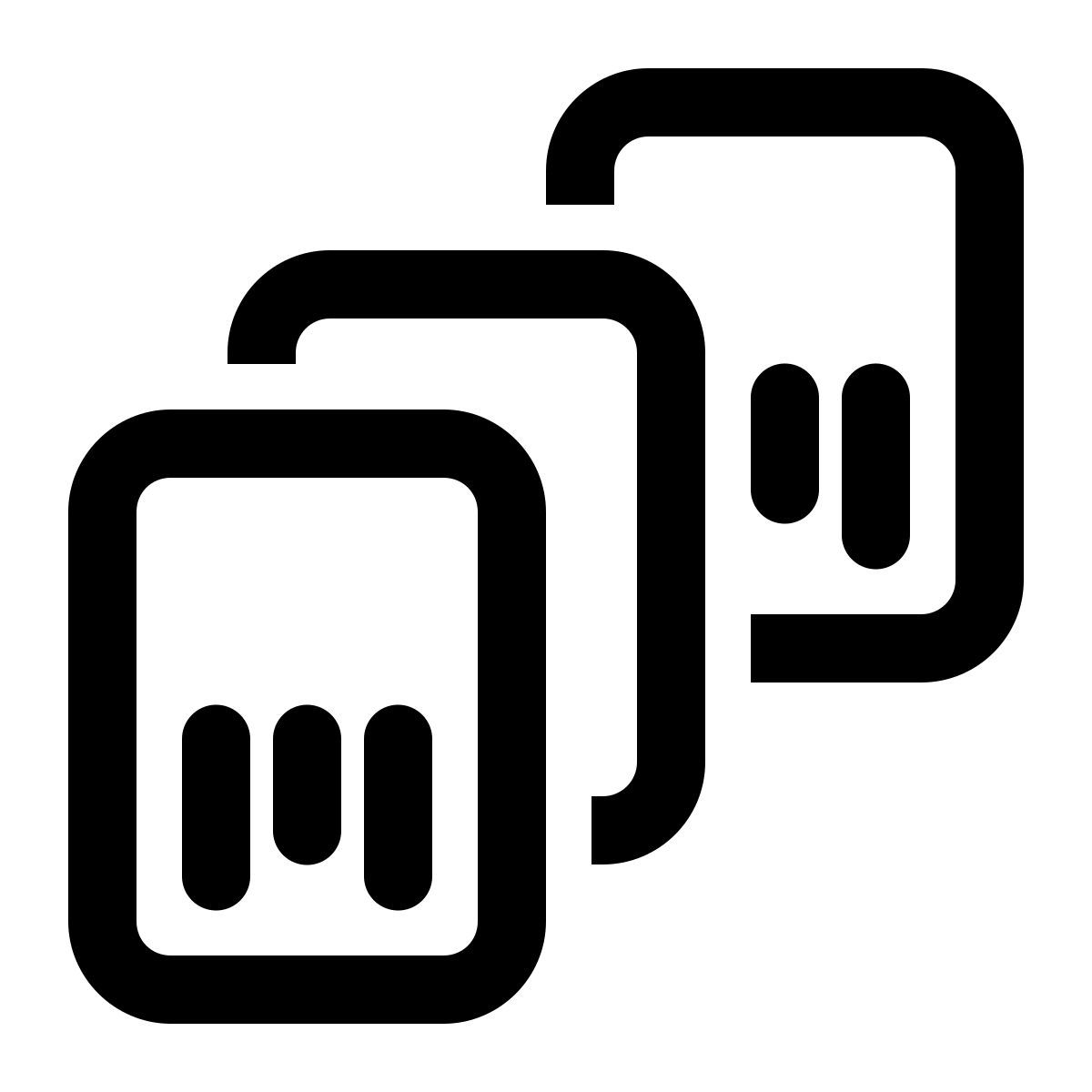 windows 11 outline style разделить используя штрих код icon
