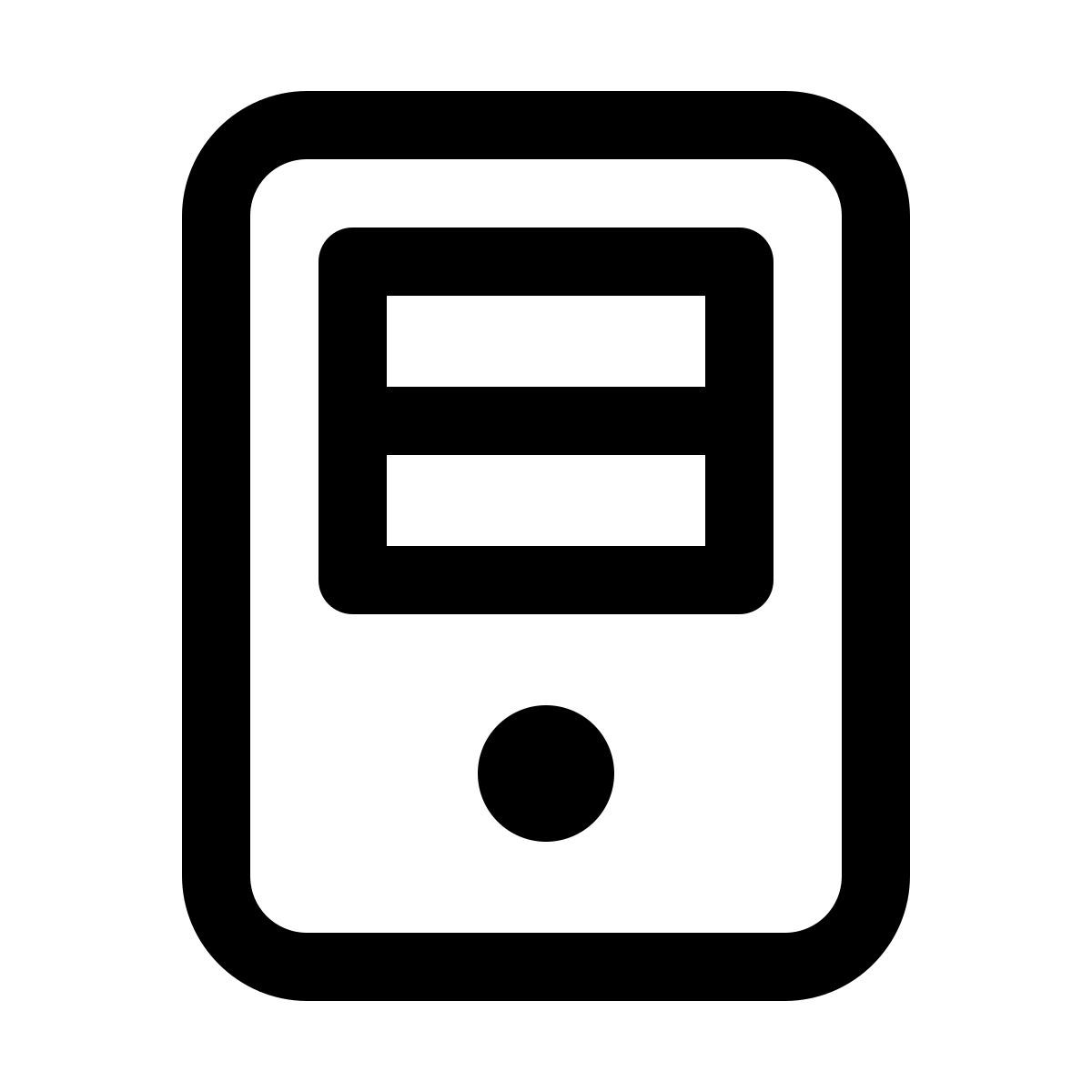 windows 11 outline style сервер icon