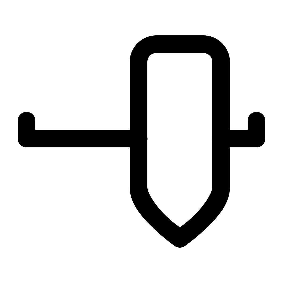 windows 11 outline style слайдер icon