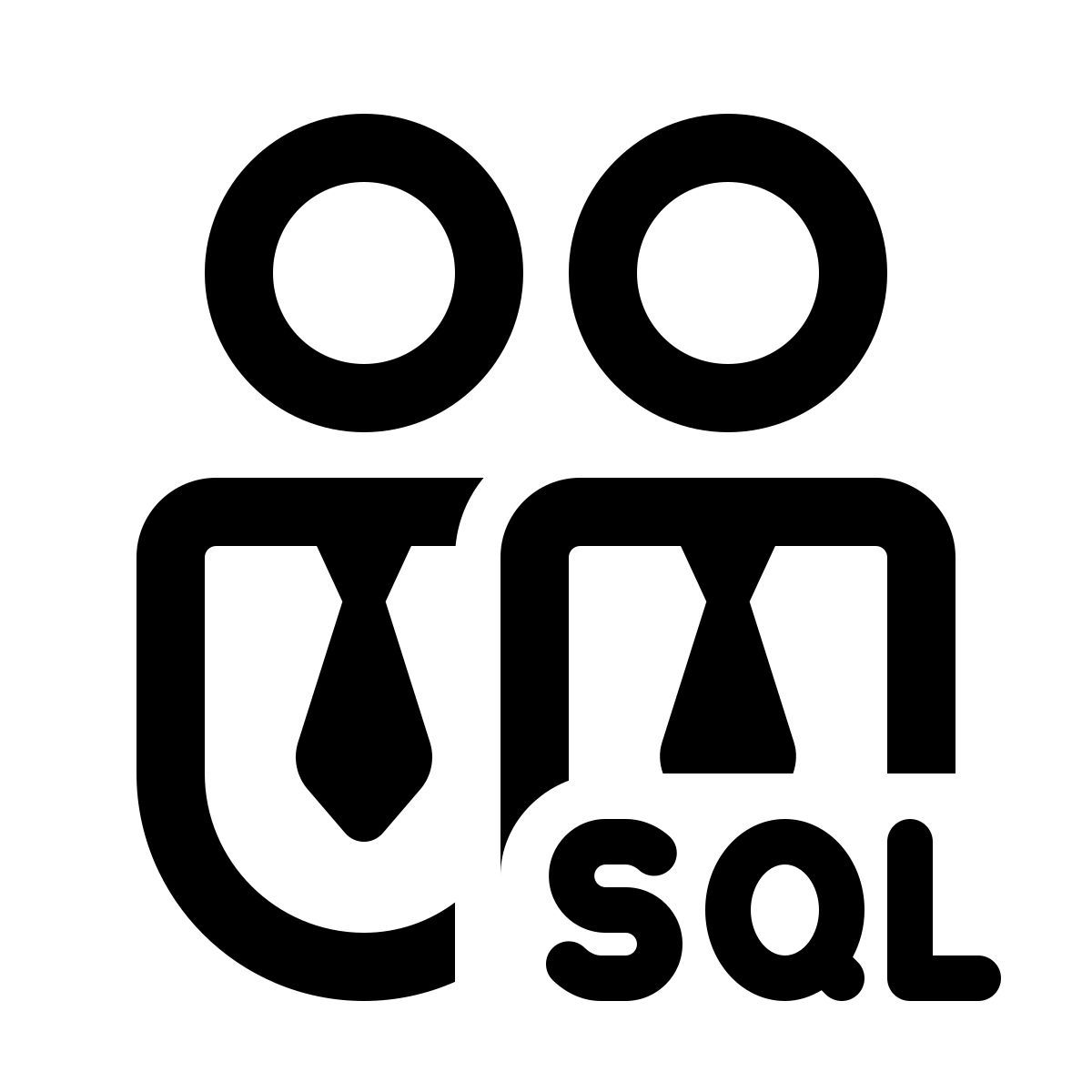 windows 11 outline style группа администраторов баз данных sql icon