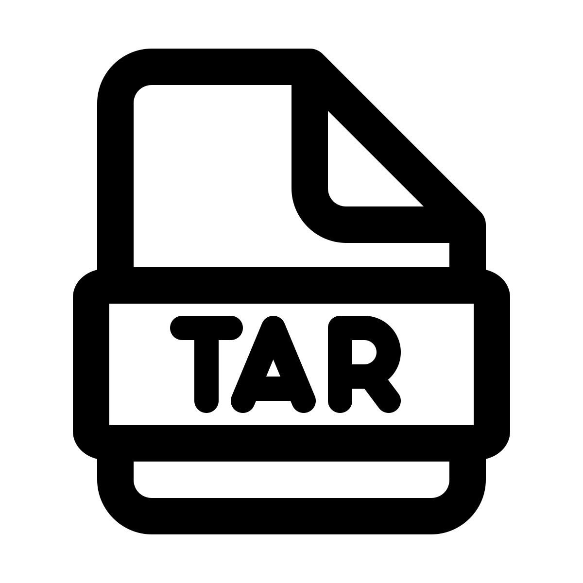 windows 11 outline style tar icon