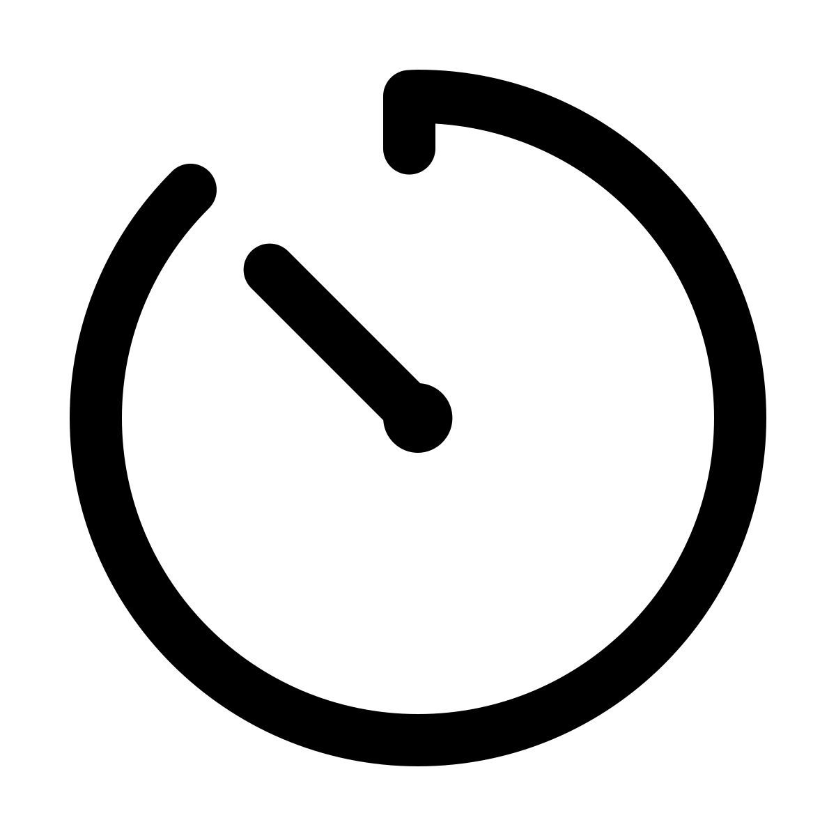windows 11 outline style таймер icon