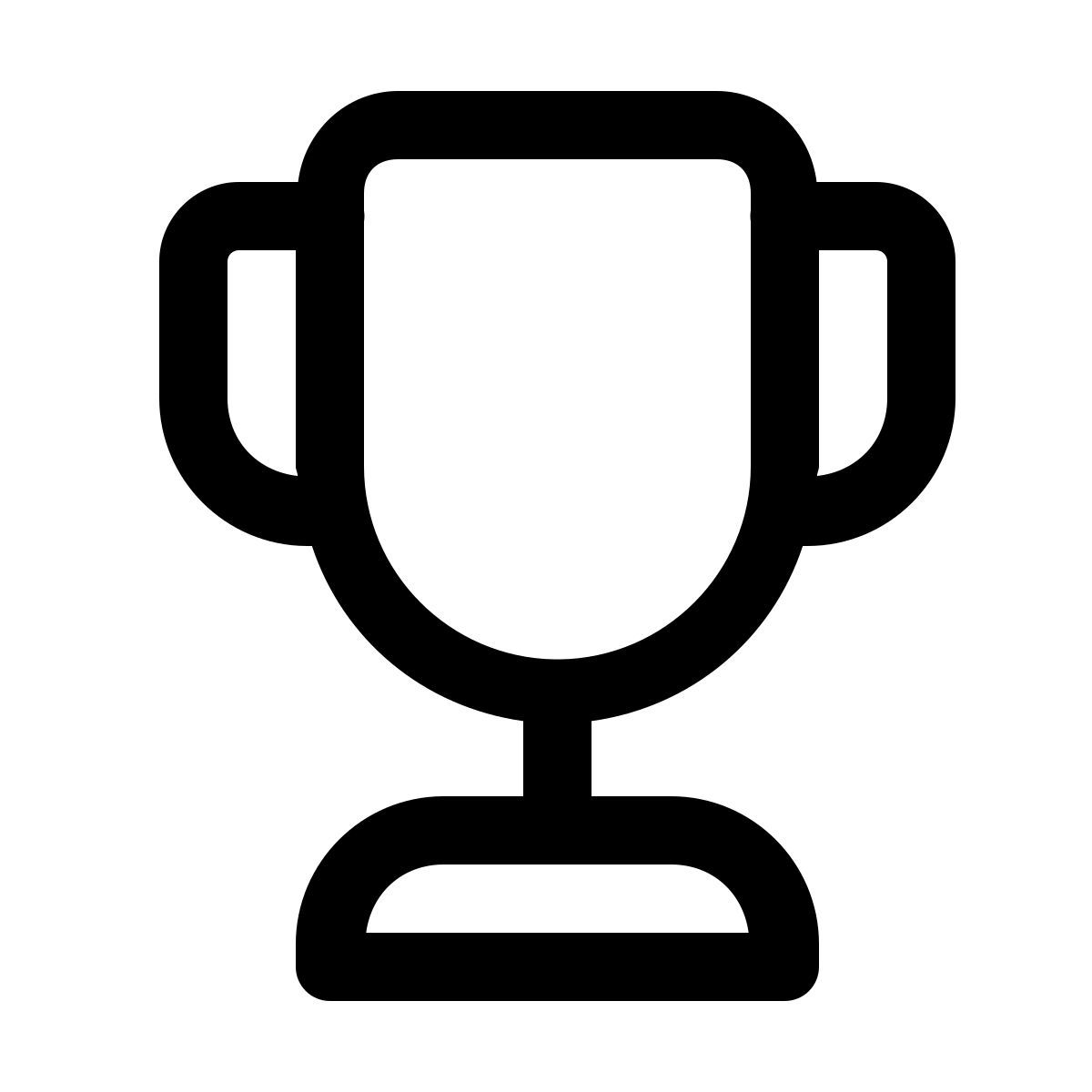 windows 11 outline style трофей icon