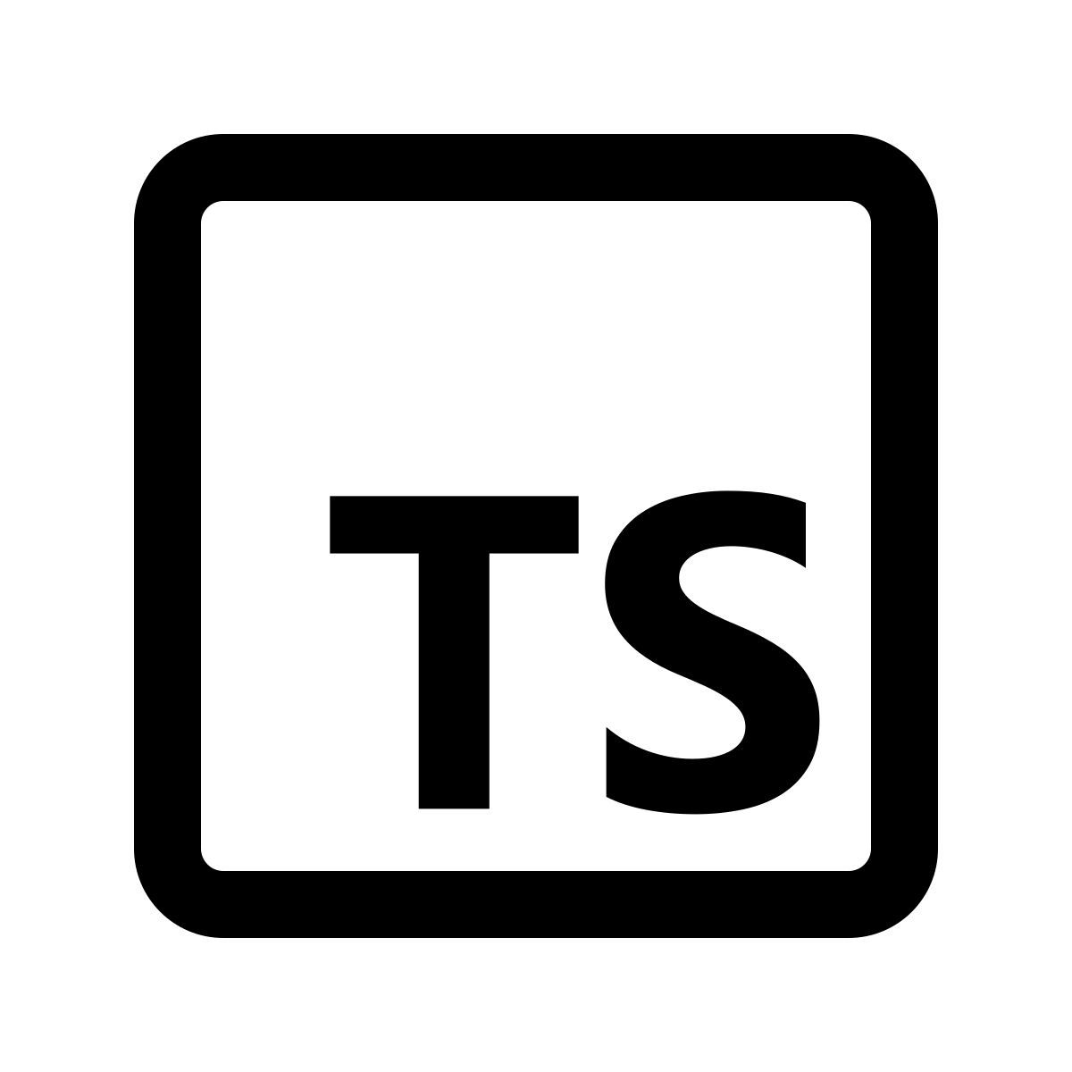 windows 11 outline style машинопись icon