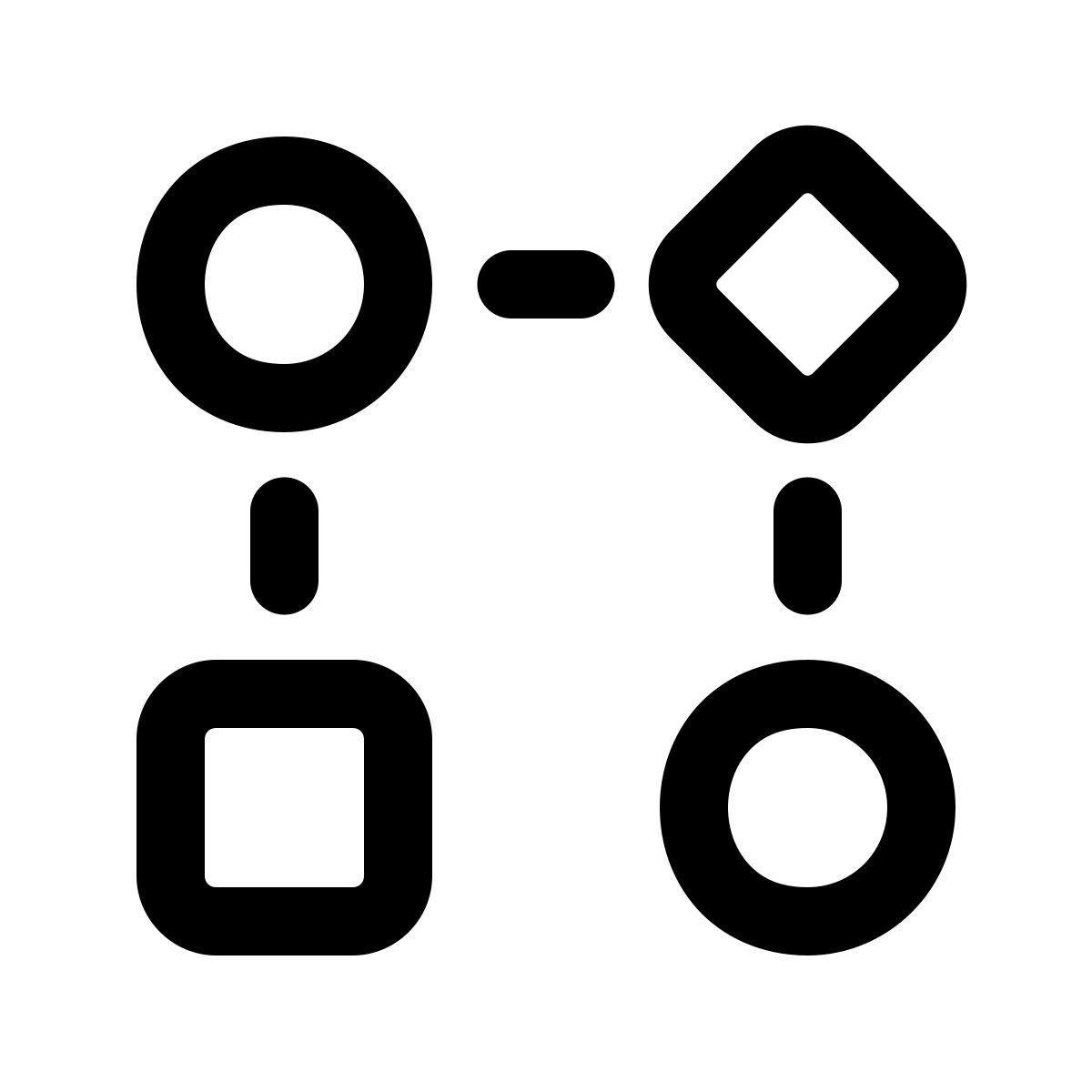 windows 11 outline style рабочий процесс icon
