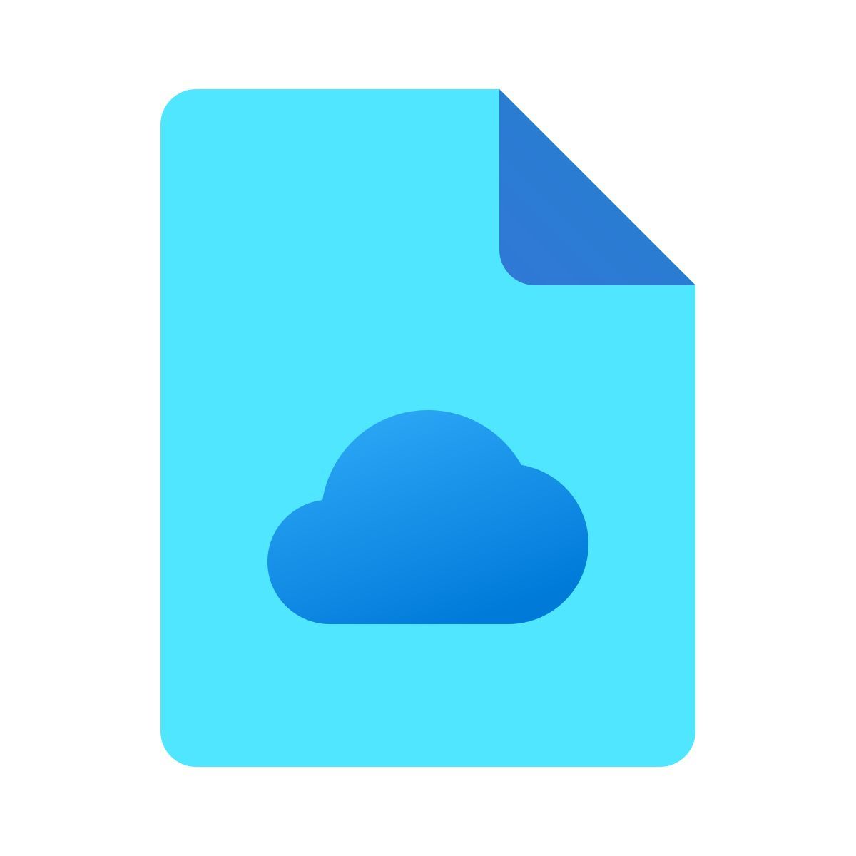 windows 11 color style облачный файл icon