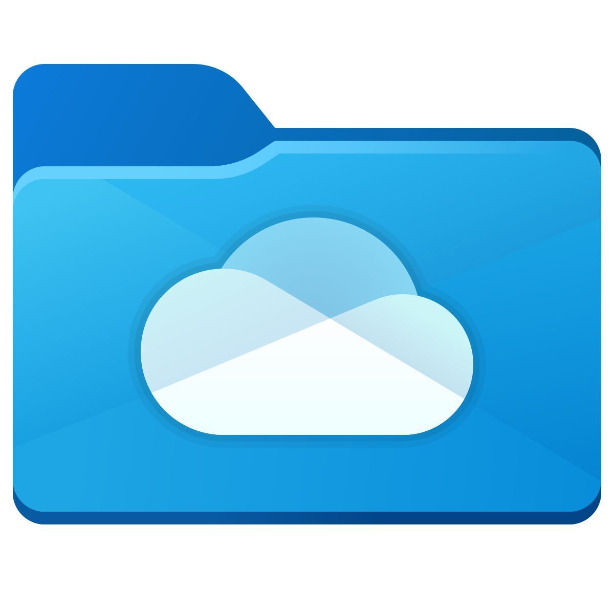 windows 11 color style облачная папка icon