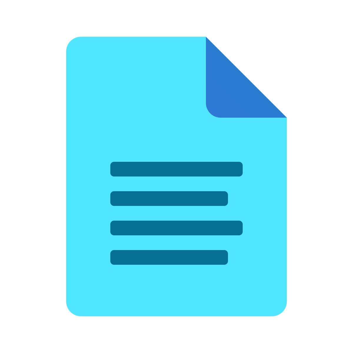windows 11 color style документ icon