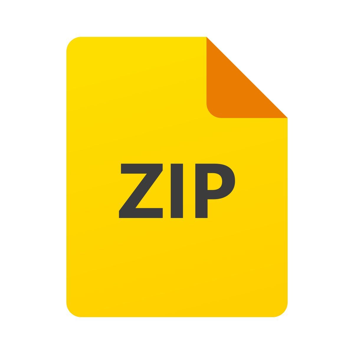 windows 11 color style zip icon