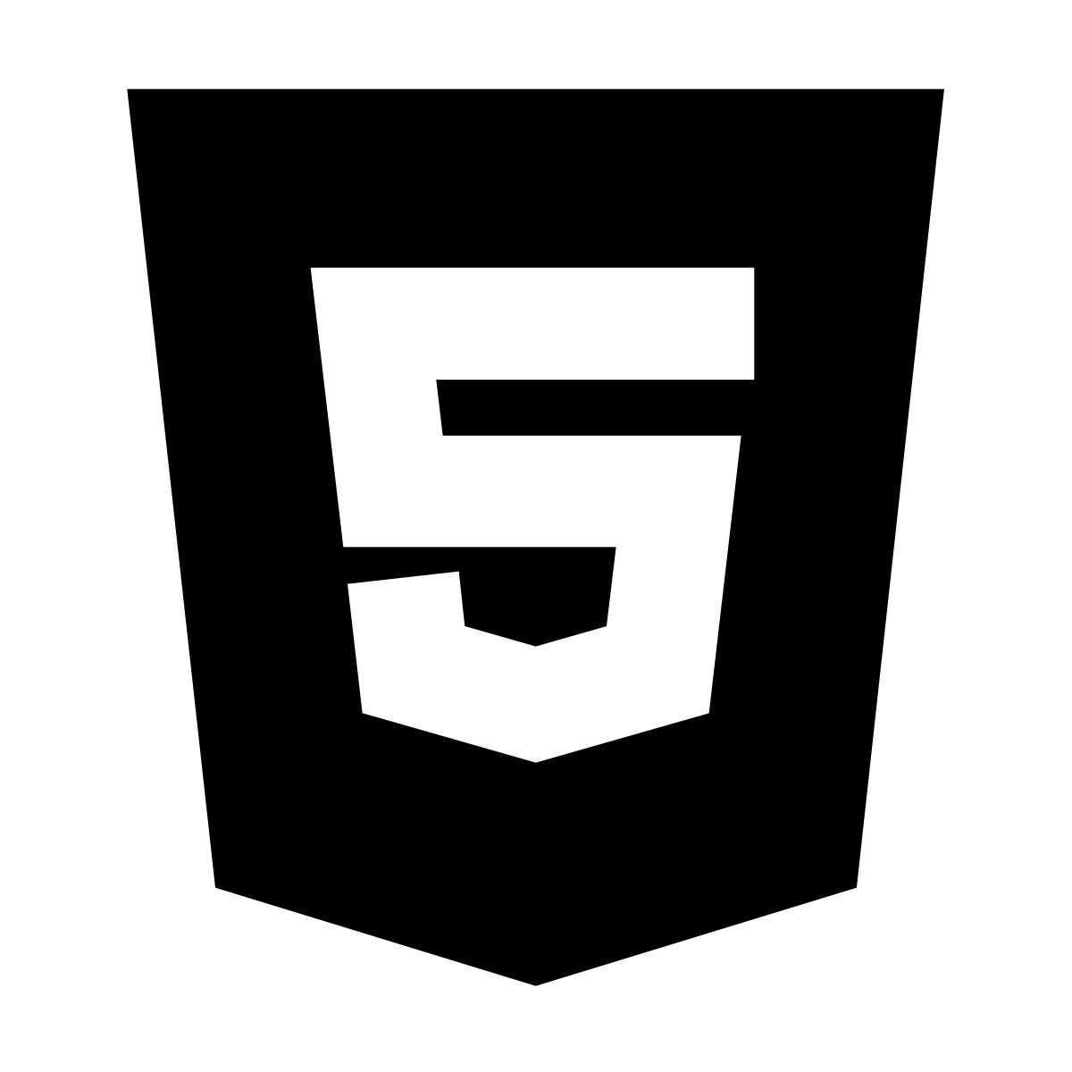 forma bold filled sharp style html 5 icon