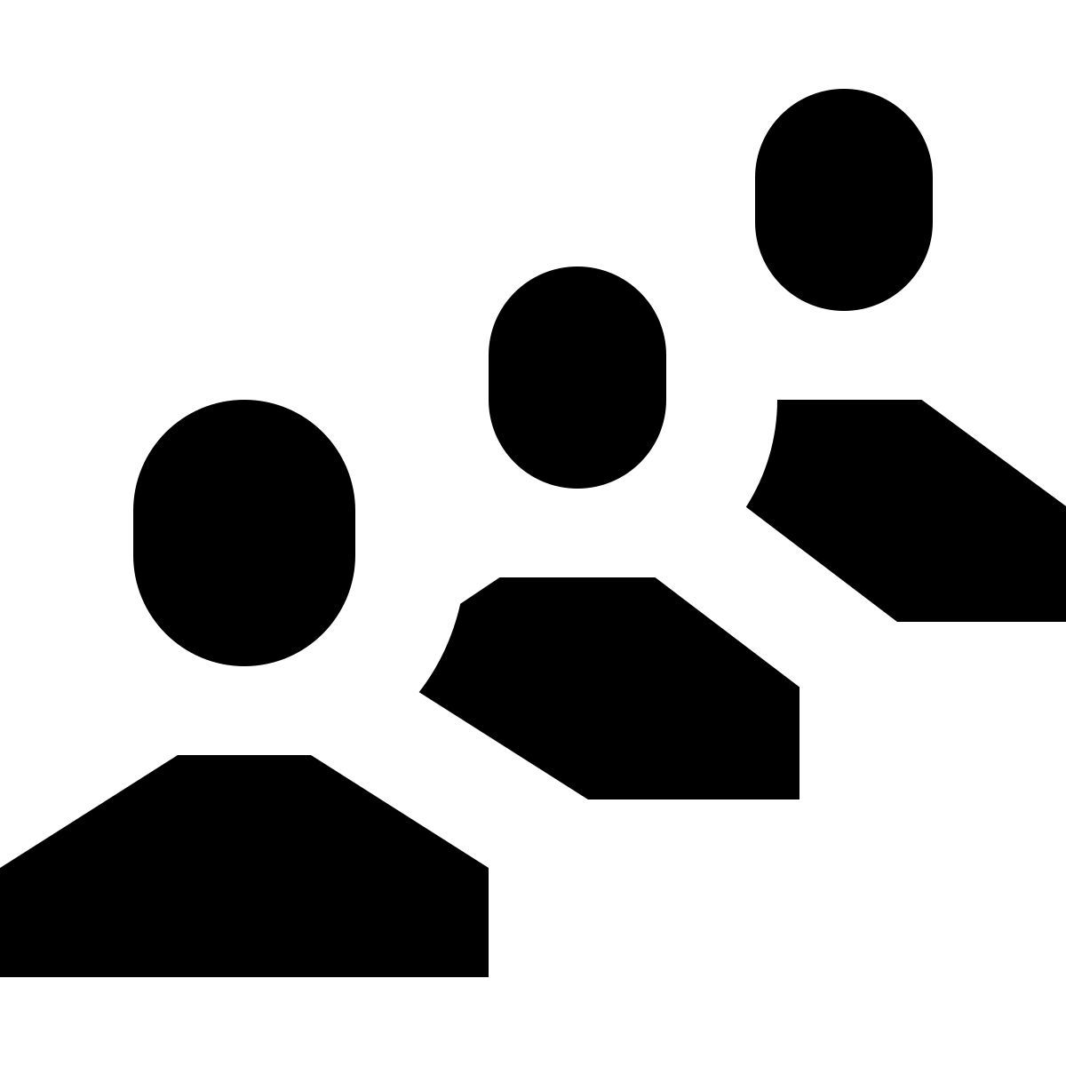 forma bold filled sharp style очередь icon