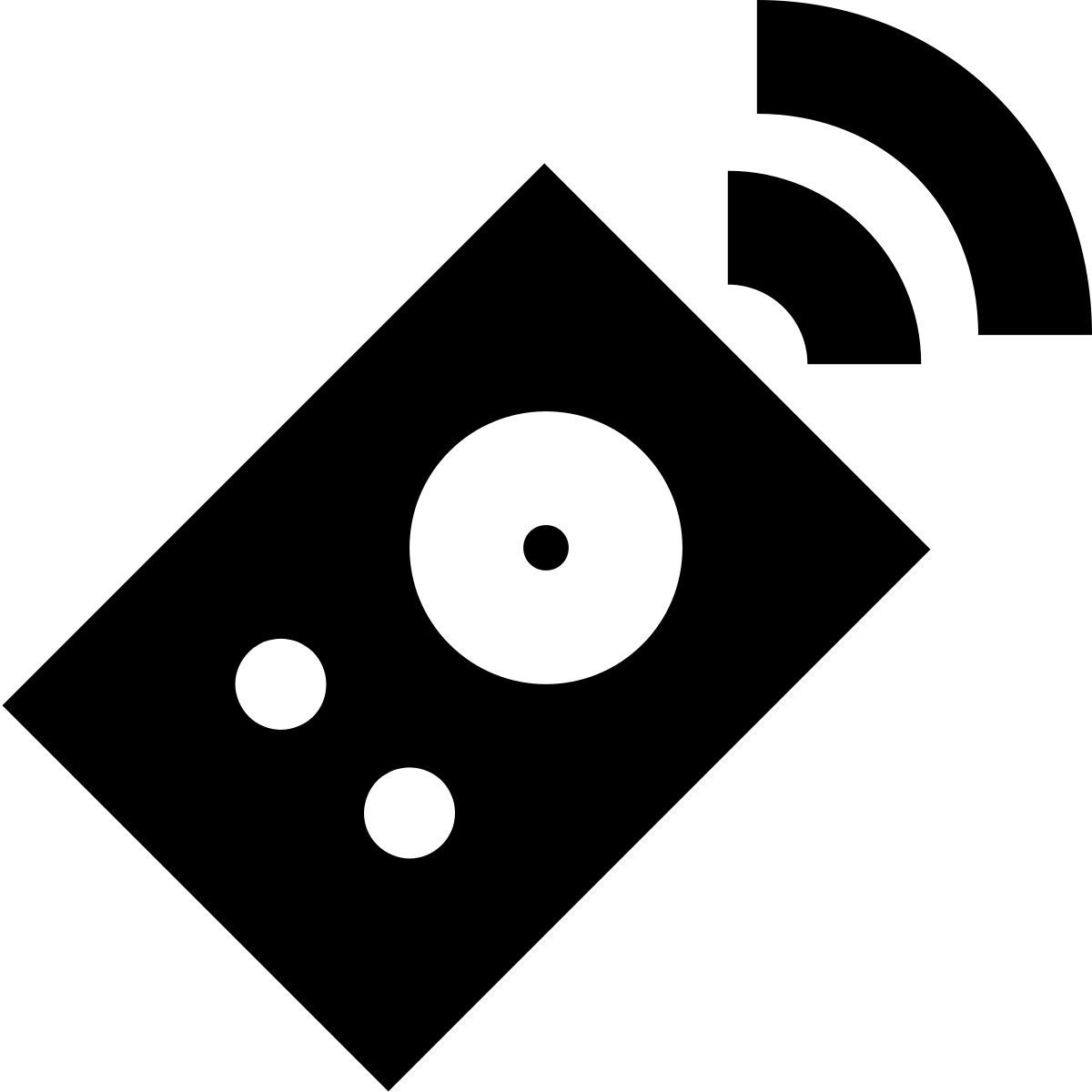 forma bold filled sharp style пульт дистанционного управления icon