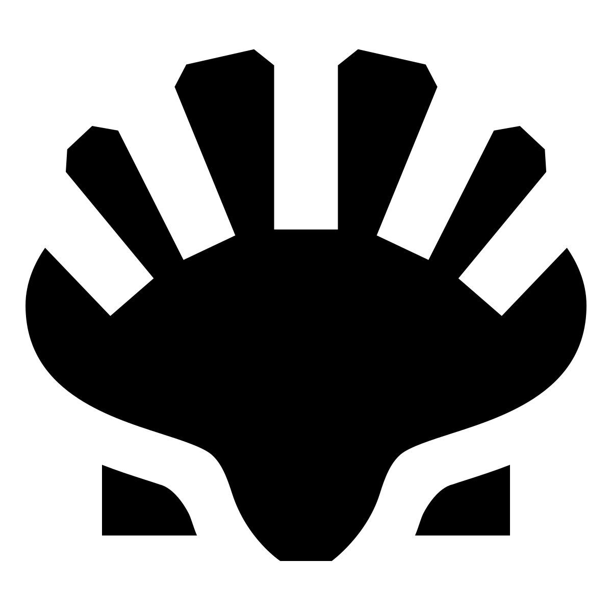 forma bold filled sharp style моллюск icon