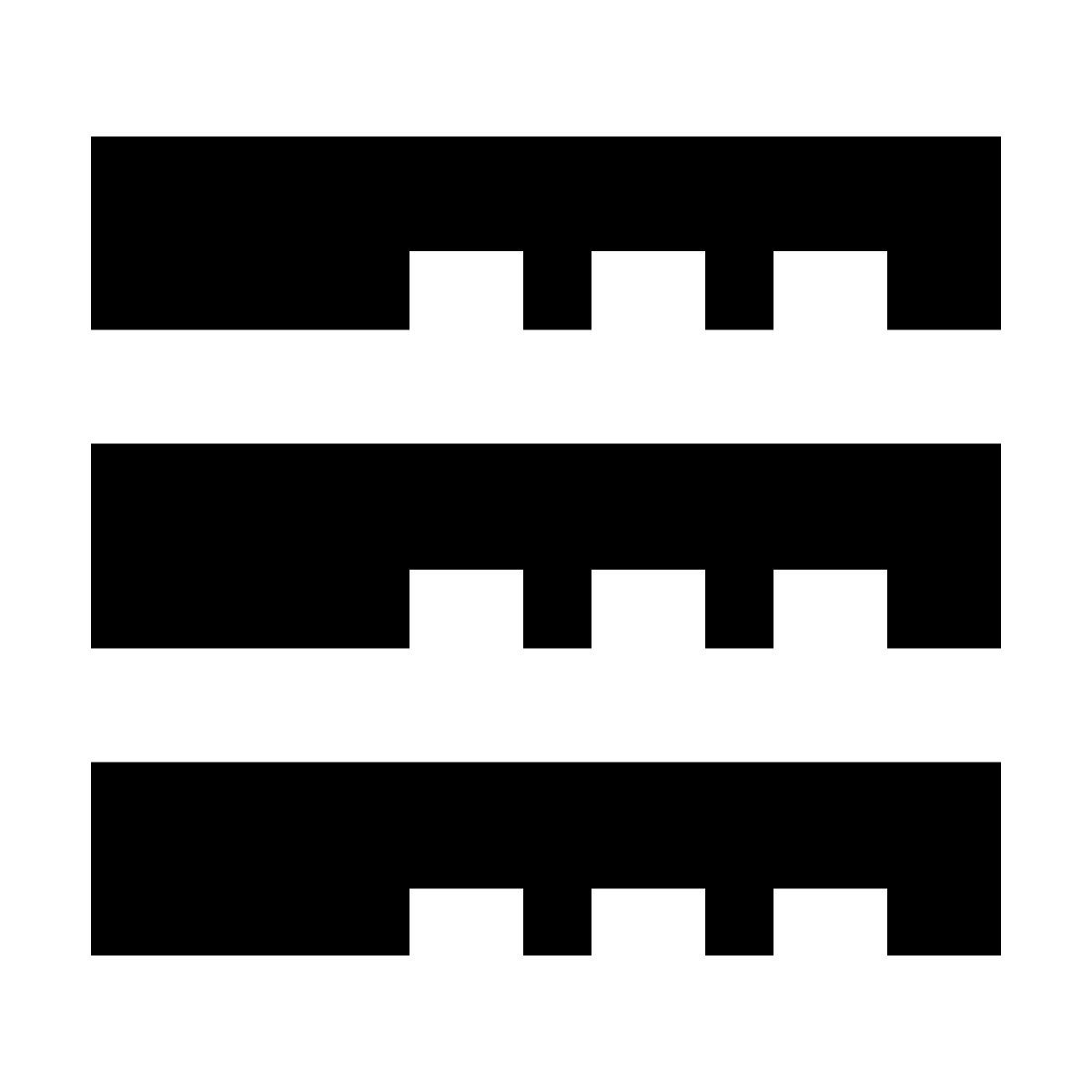 forma bold filled sharp style стек icon