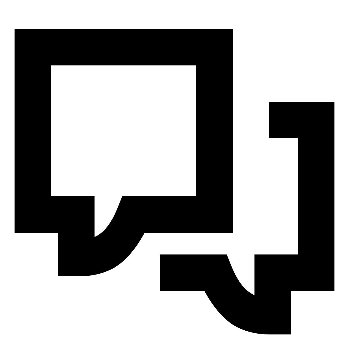 forma bold sharp style коммуникации icon