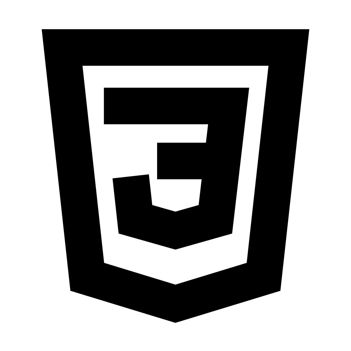forma bold sharp style css3 icon