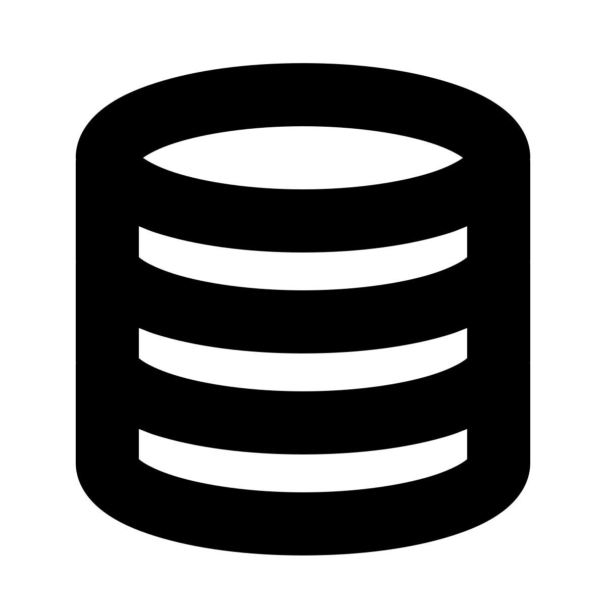 forma bold sharp style база данных icon