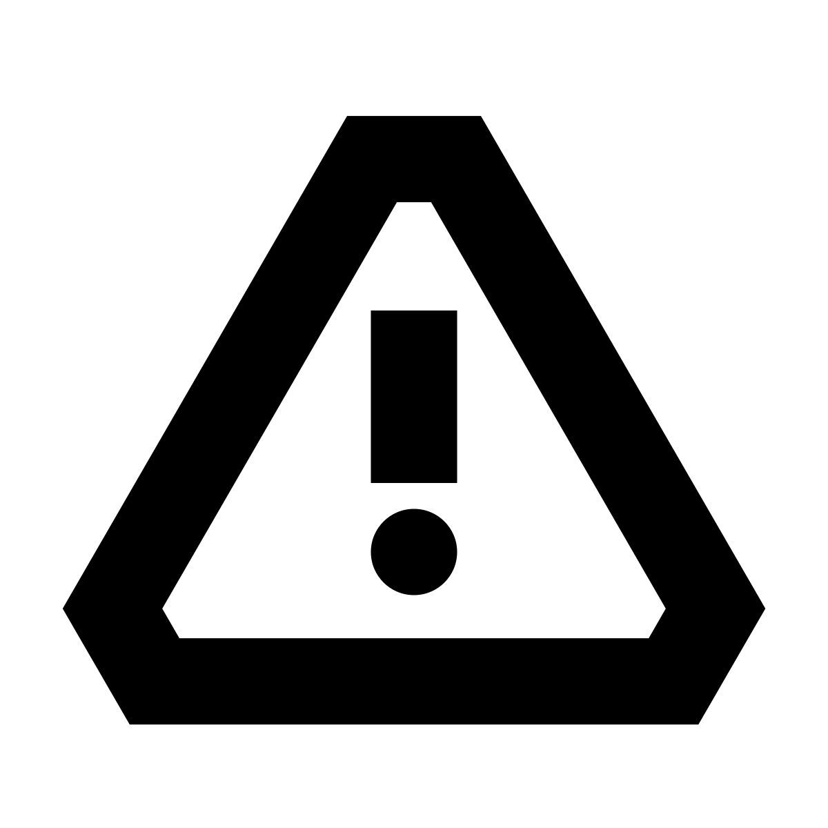иконка error forma bold sharp стиль
