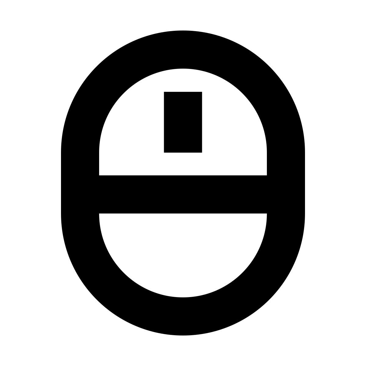forma bold sharp style мышь icon