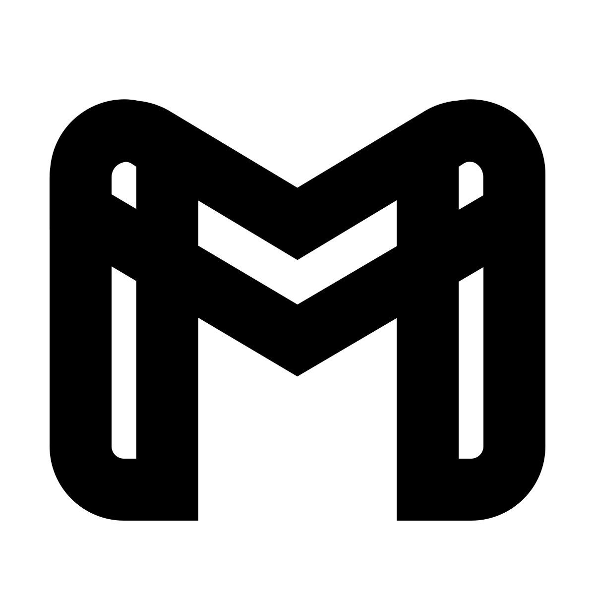 forma bold sharp style gmail icon