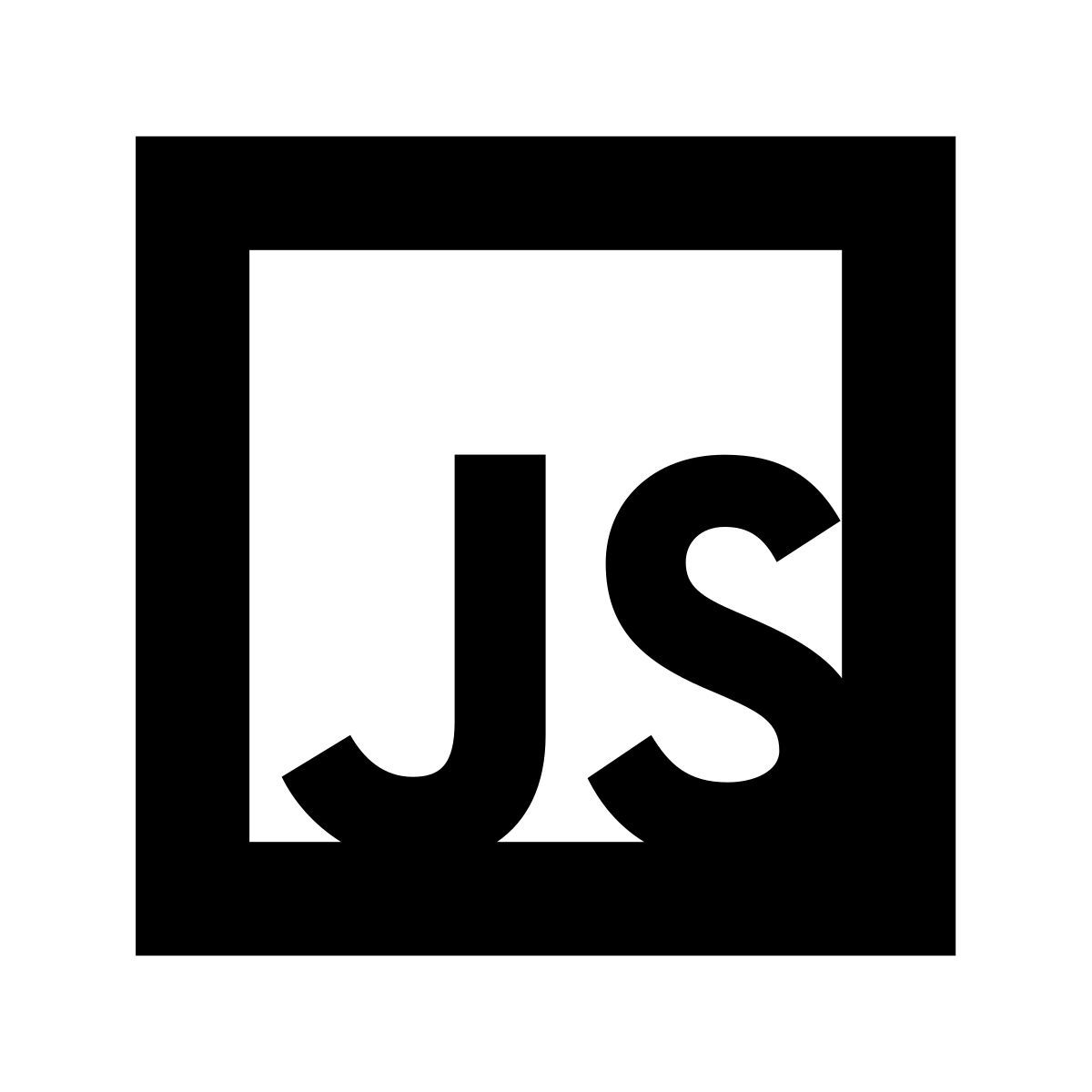 forma bold sharp style javascript icon