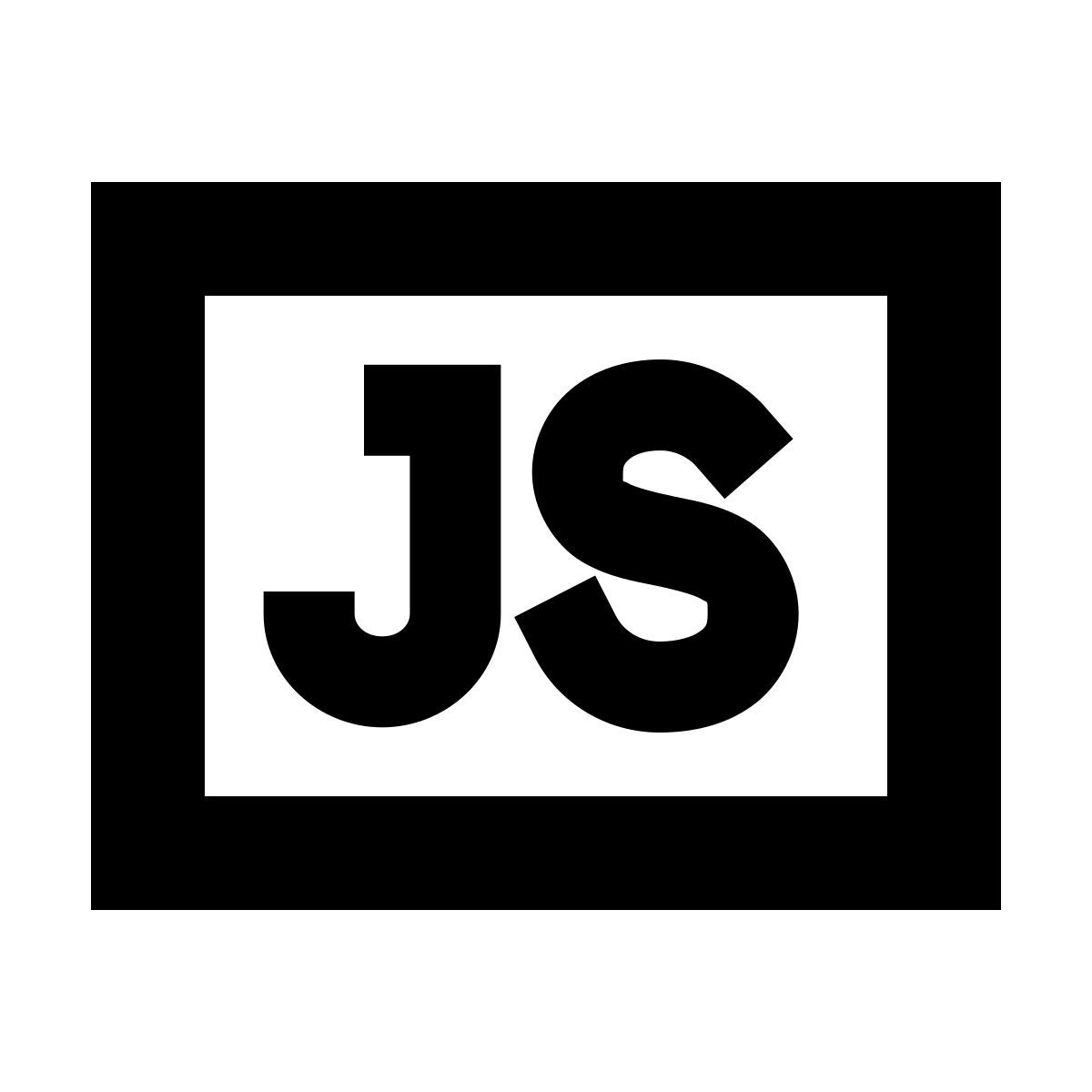 forma bold sharp style javascript icon