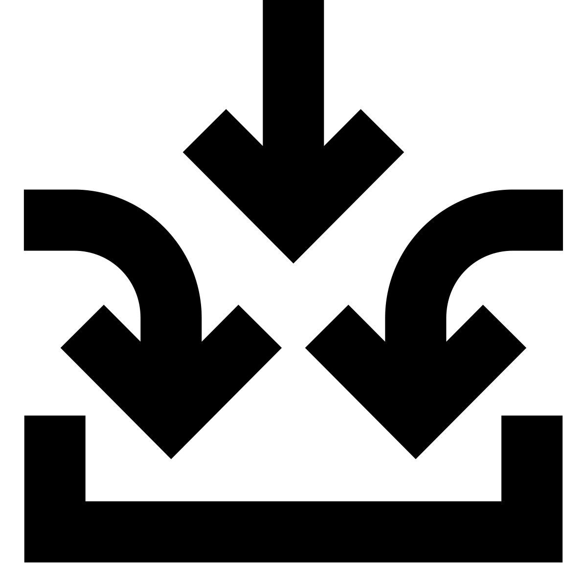 forma bold sharp style несколько входов icon