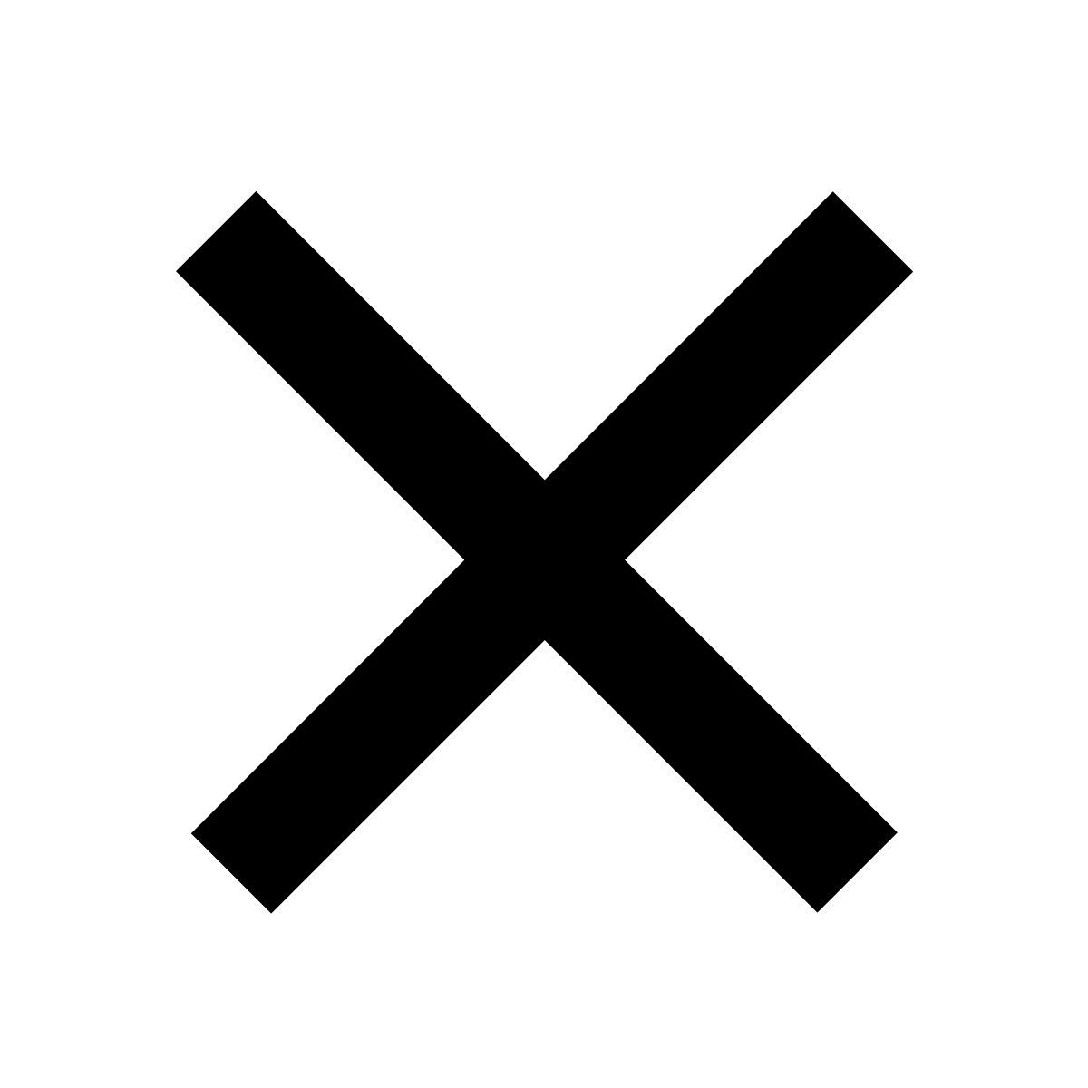 forma bold sharp style умножение icon