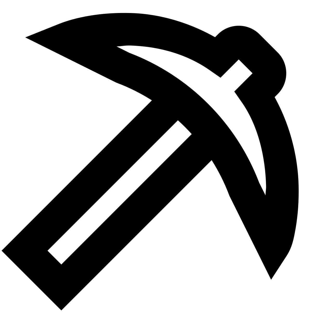 forma bold sharp style кирка icon