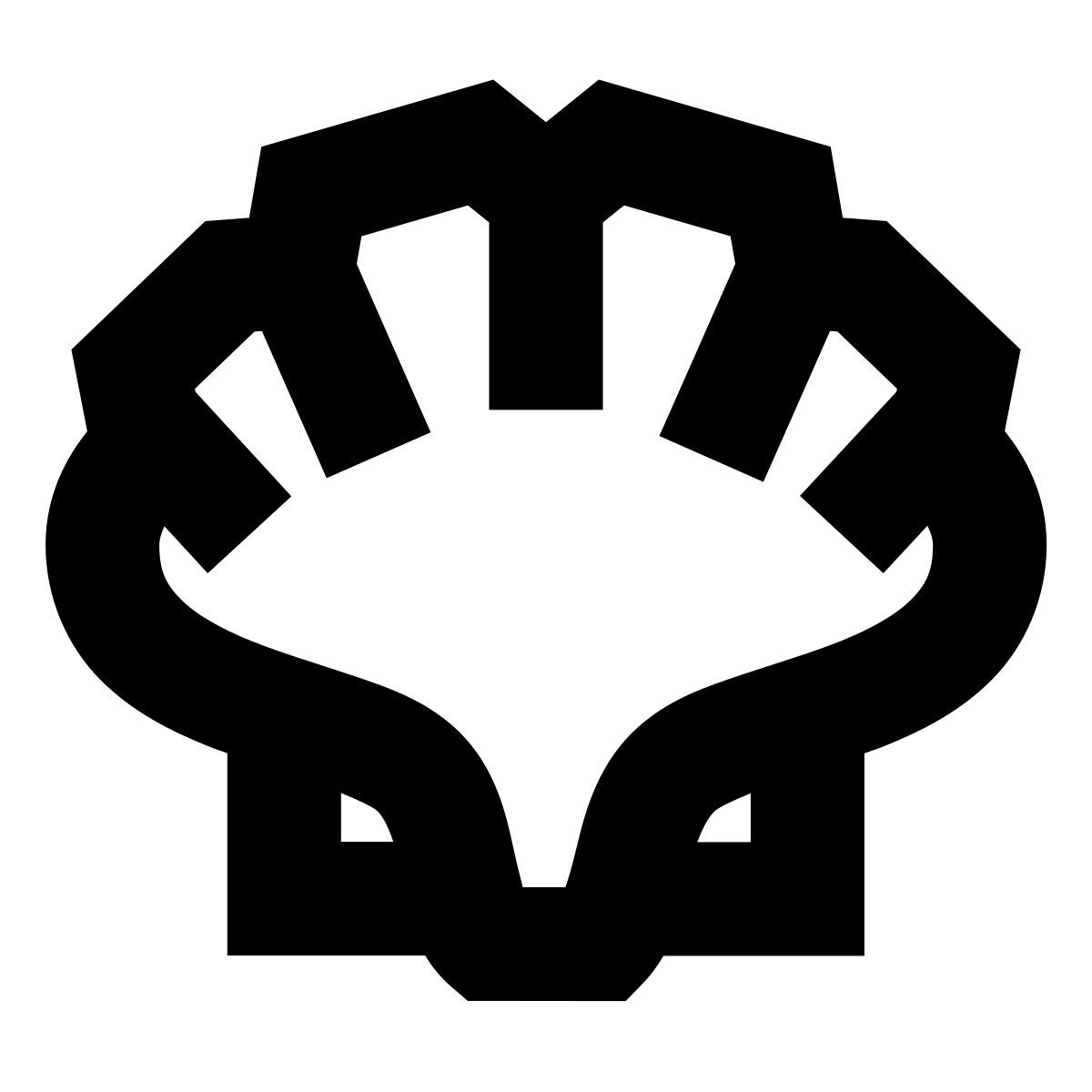 forma bold sharp style моллюск icon