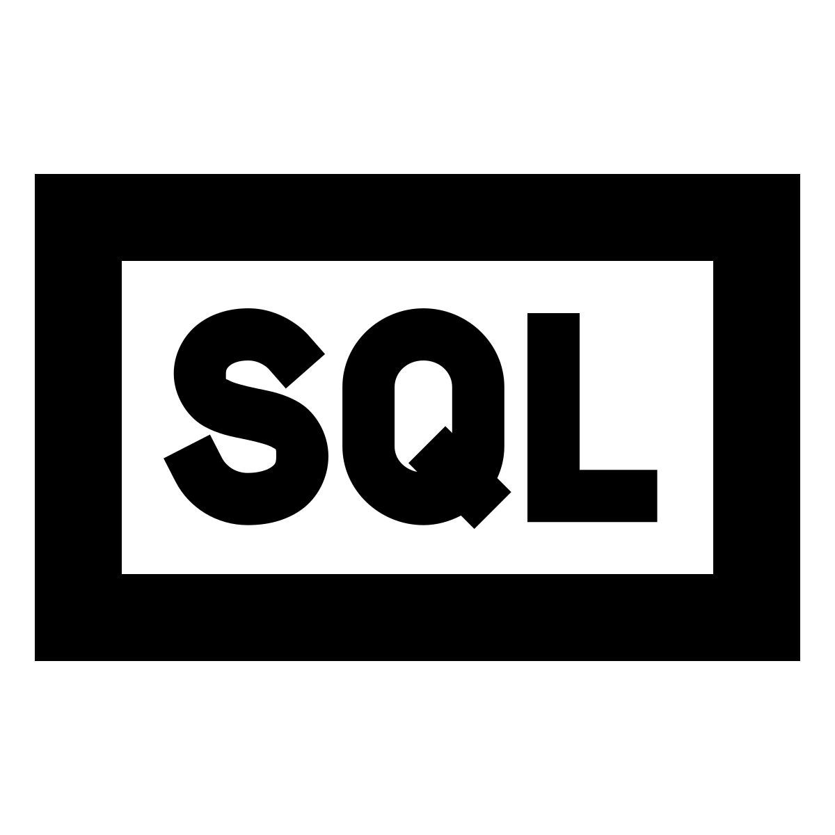 forma bold sharp style sql icon