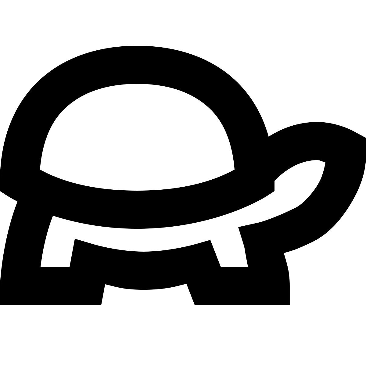 forma bold sharp style черепаха icon