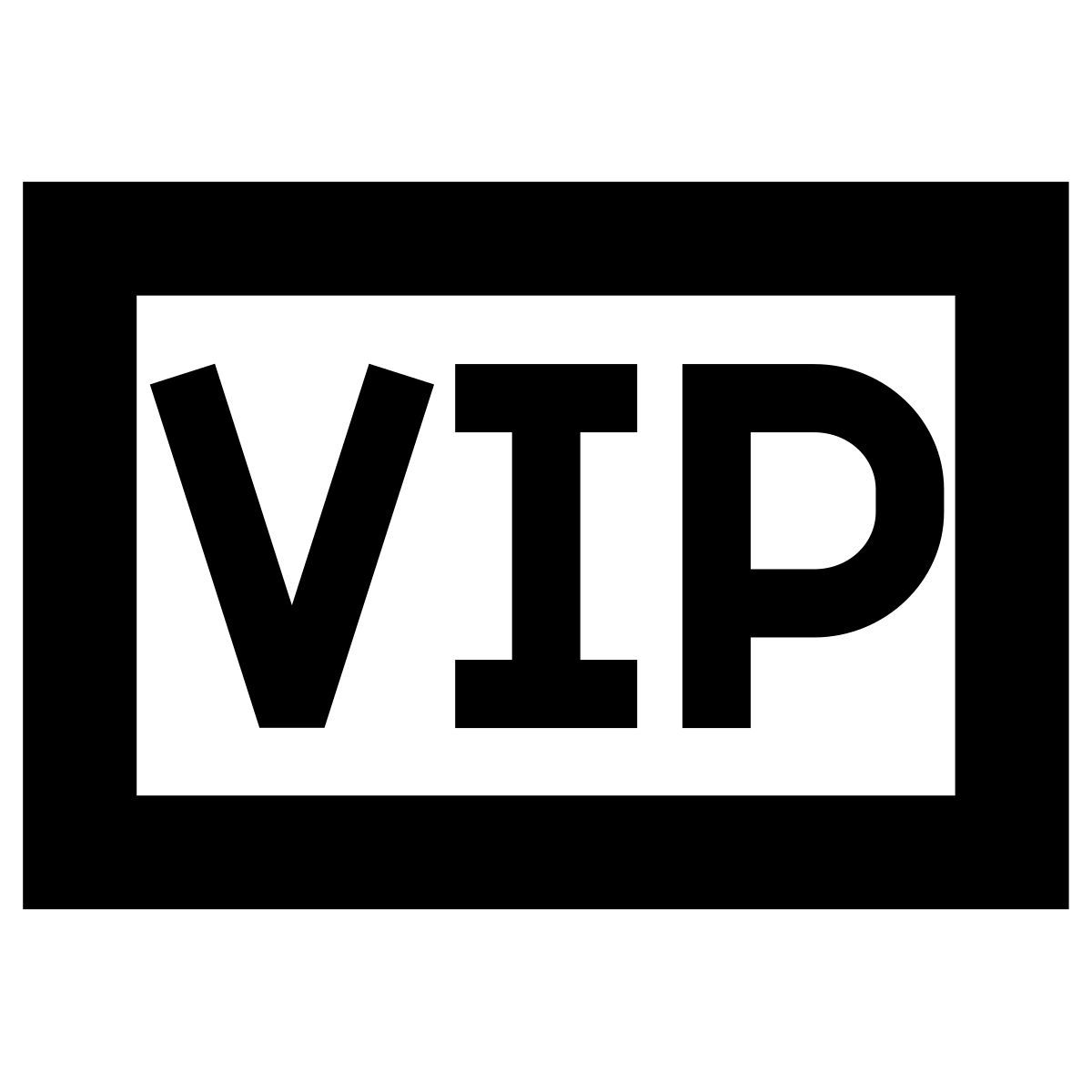 forma bold sharp style vip icon