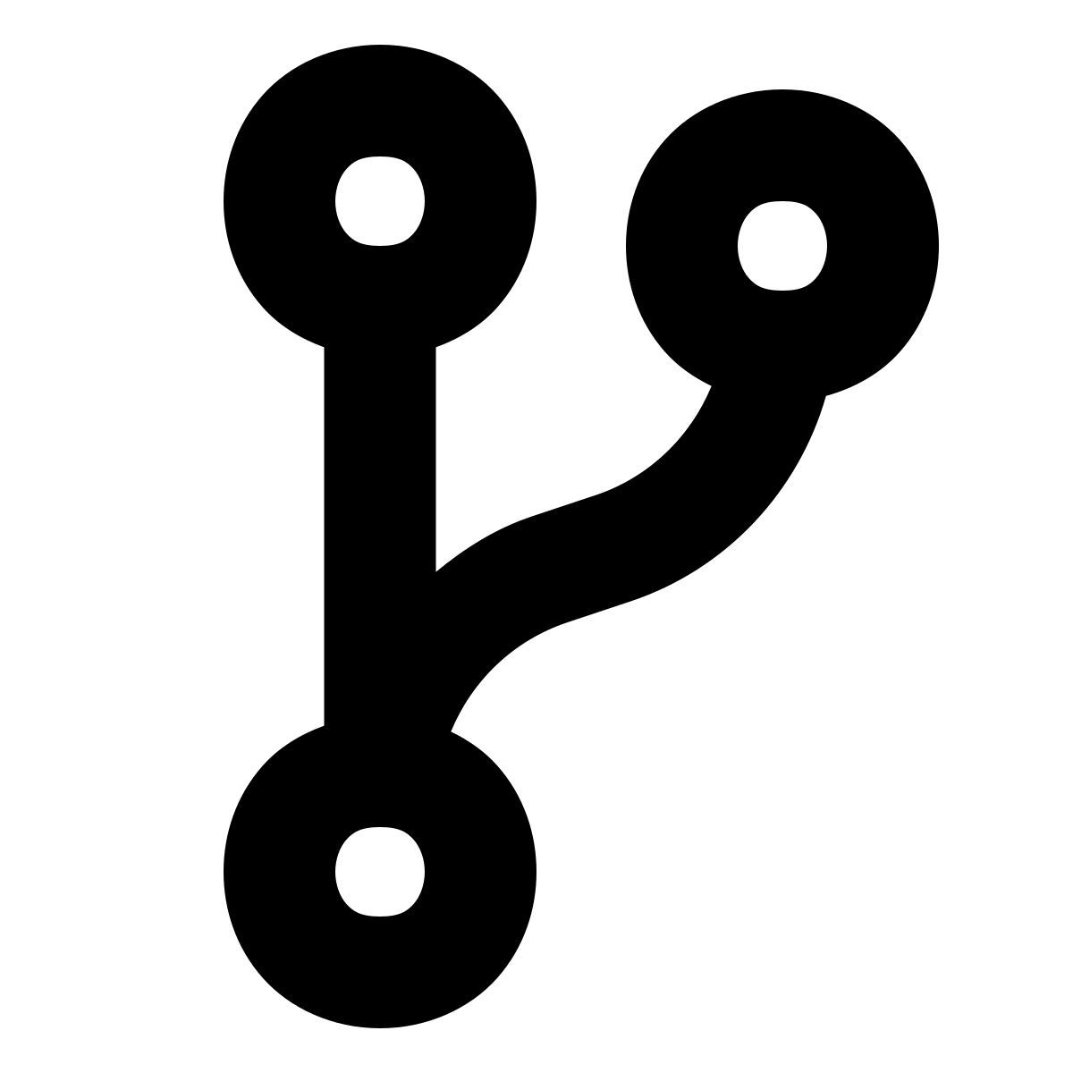 forma bold style форк icon