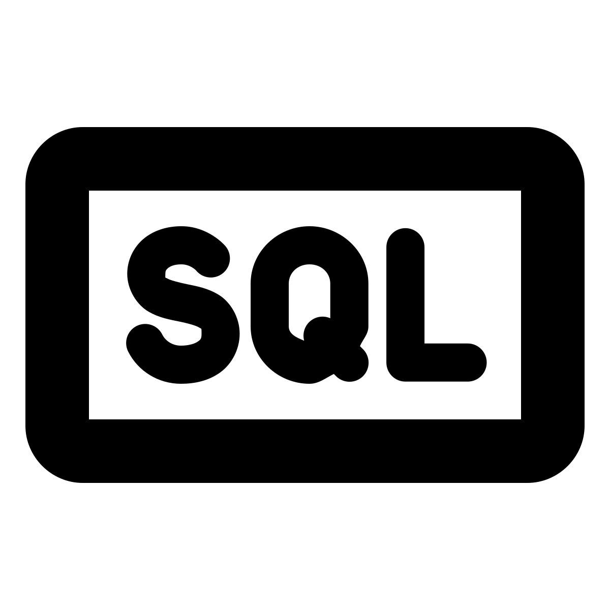 forma bold style sql icon
