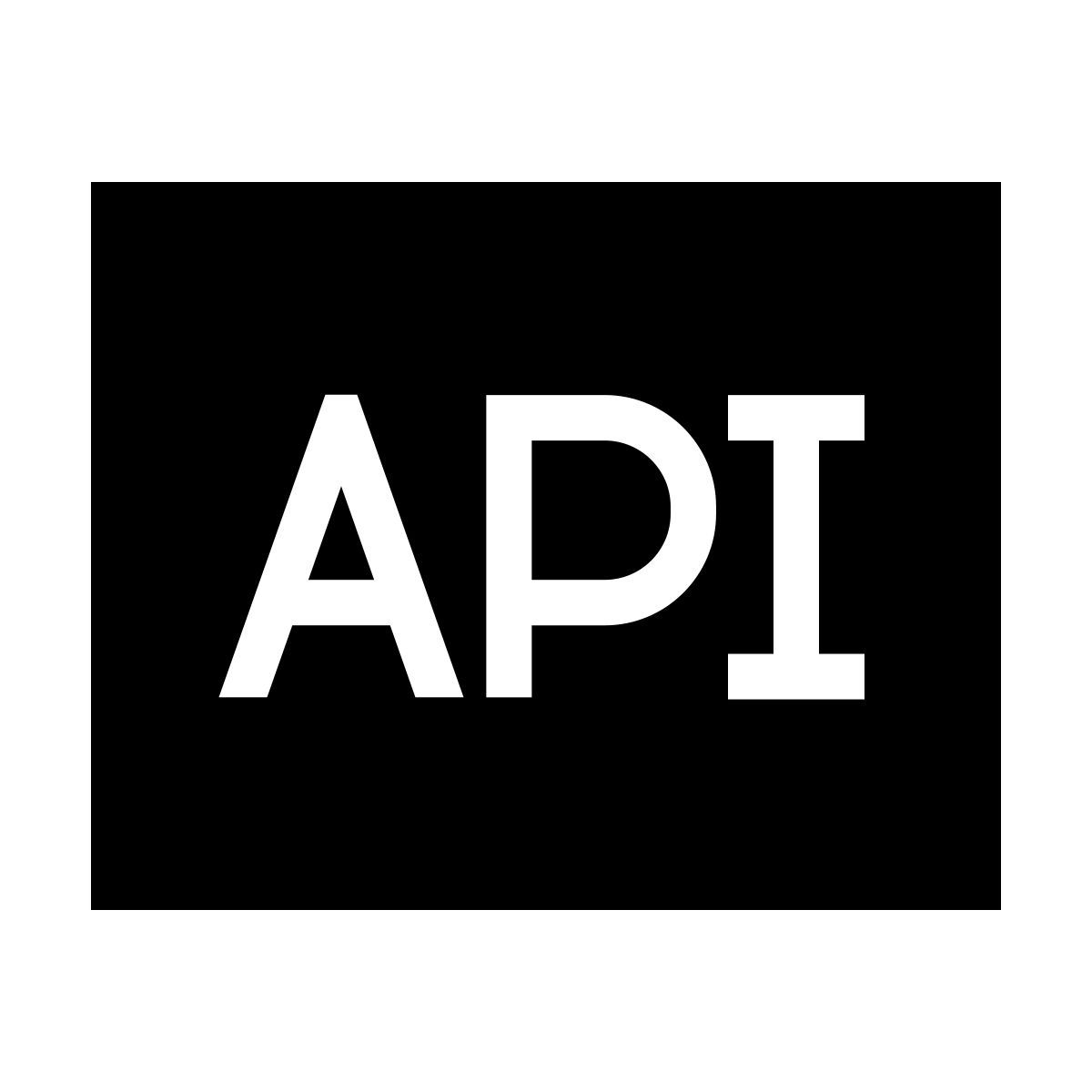 forma light filled sharp style api icon