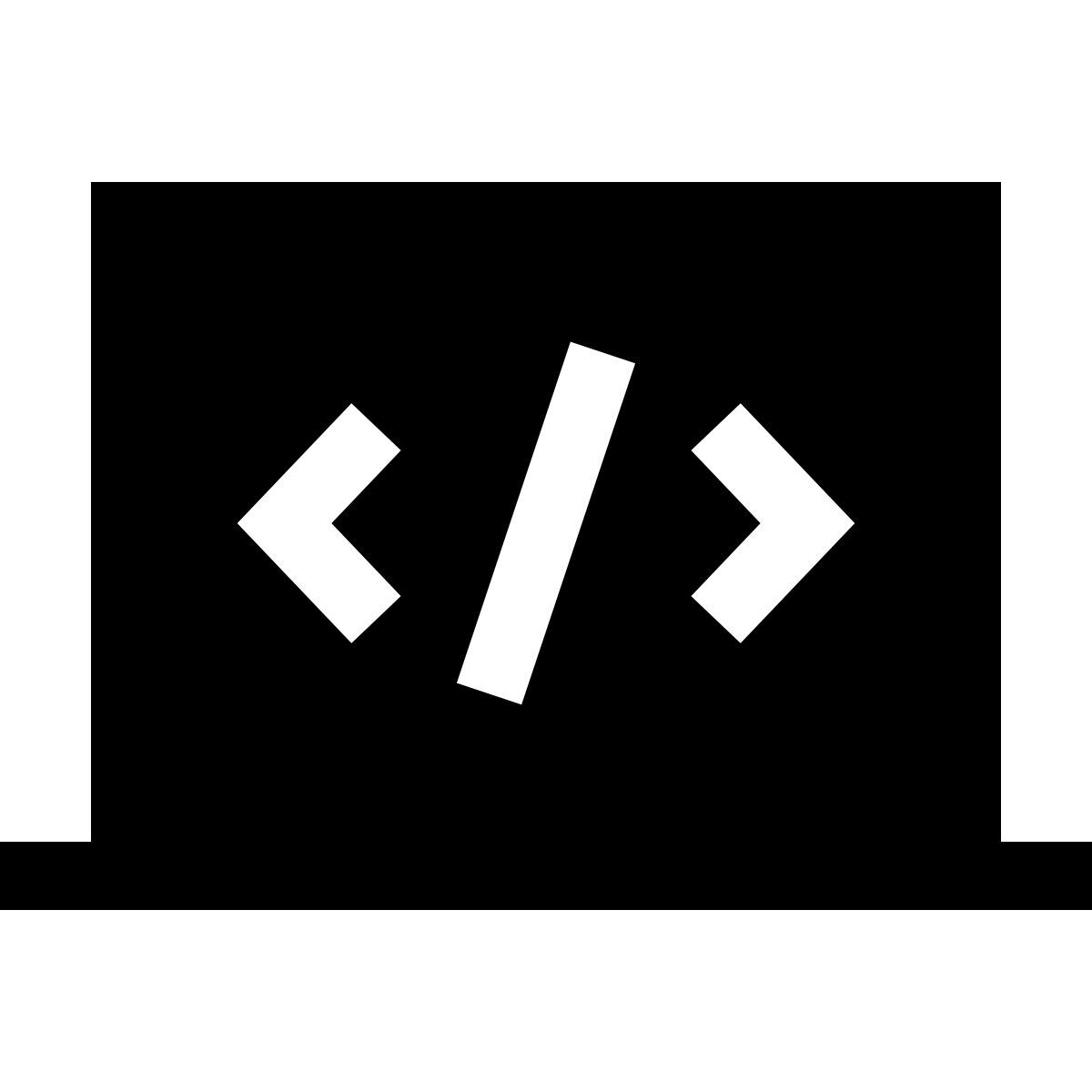 forma light filled sharp style программирование на ноутбуке icon