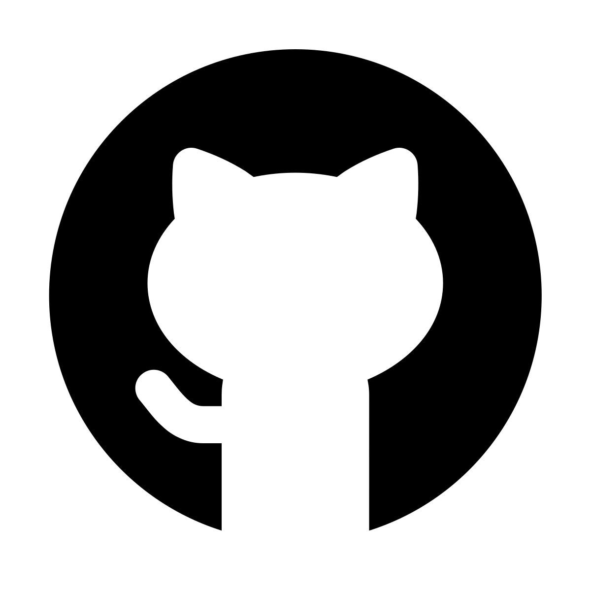 forma light filled style github icon
