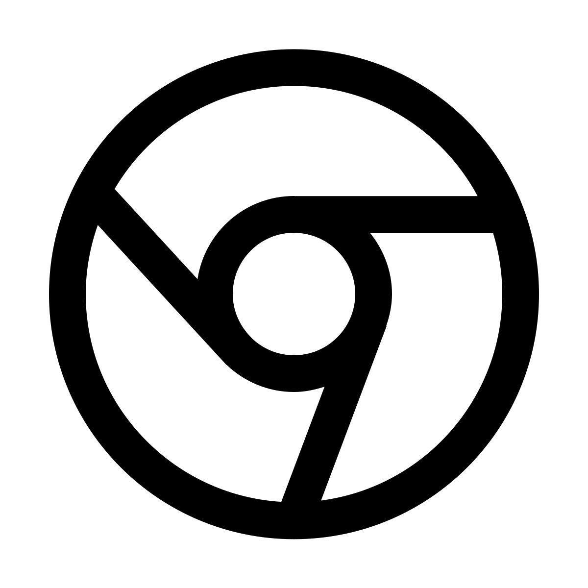 forma light sharp style google chrome icon