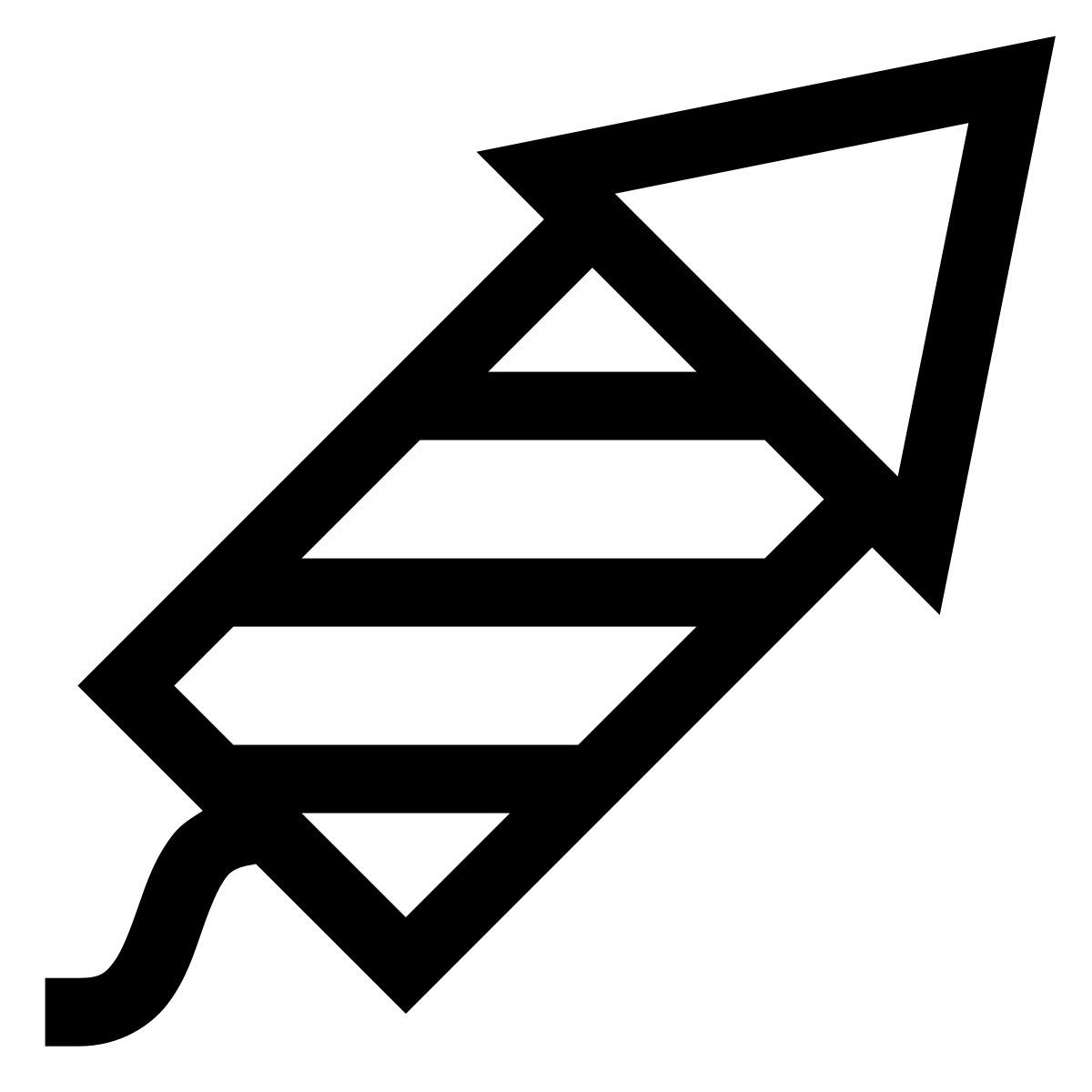 иконка фейерверк forma light sharp стиль