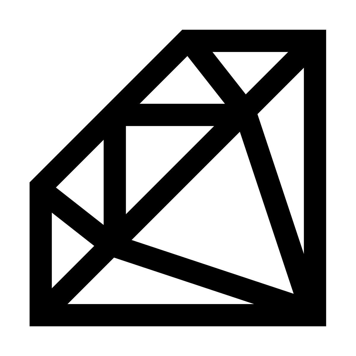 иконка рубин forma light sharp стиль