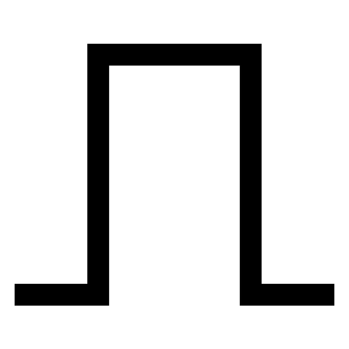 forma light sharp style квадратная волна icon