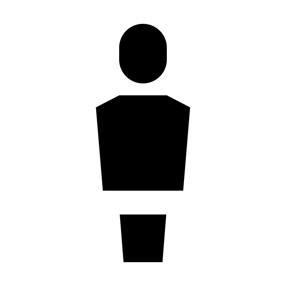 forma regular filled sharp style мальчик icon
