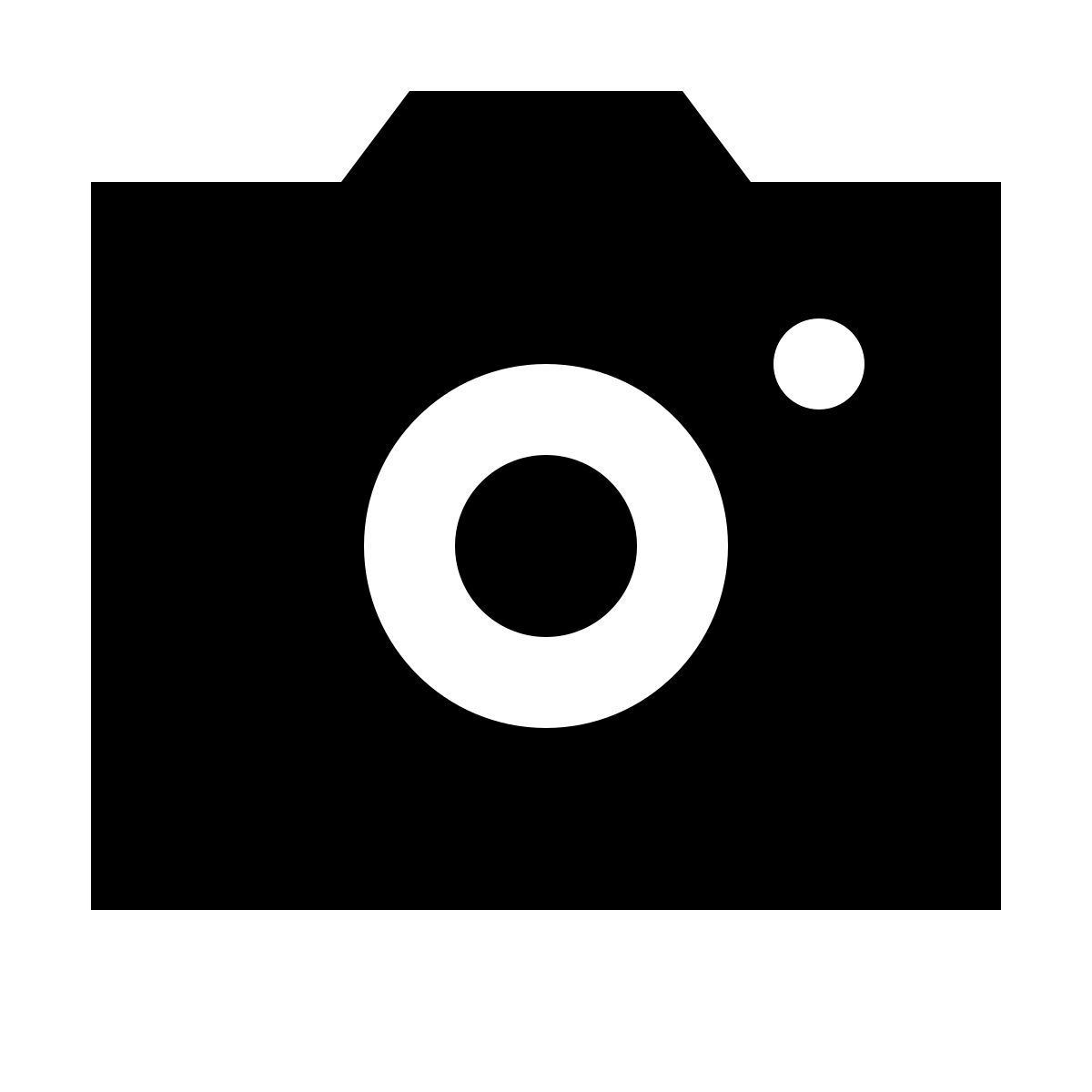 forma regular filled sharp style камера icon
