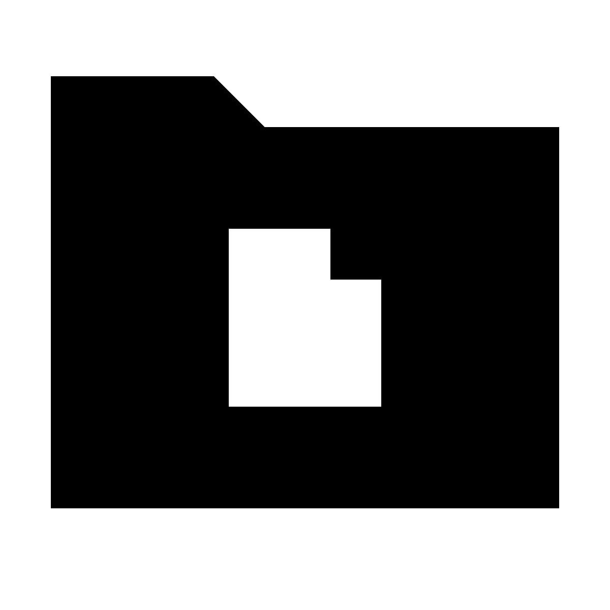 forma regular filled sharp style папка документов icon