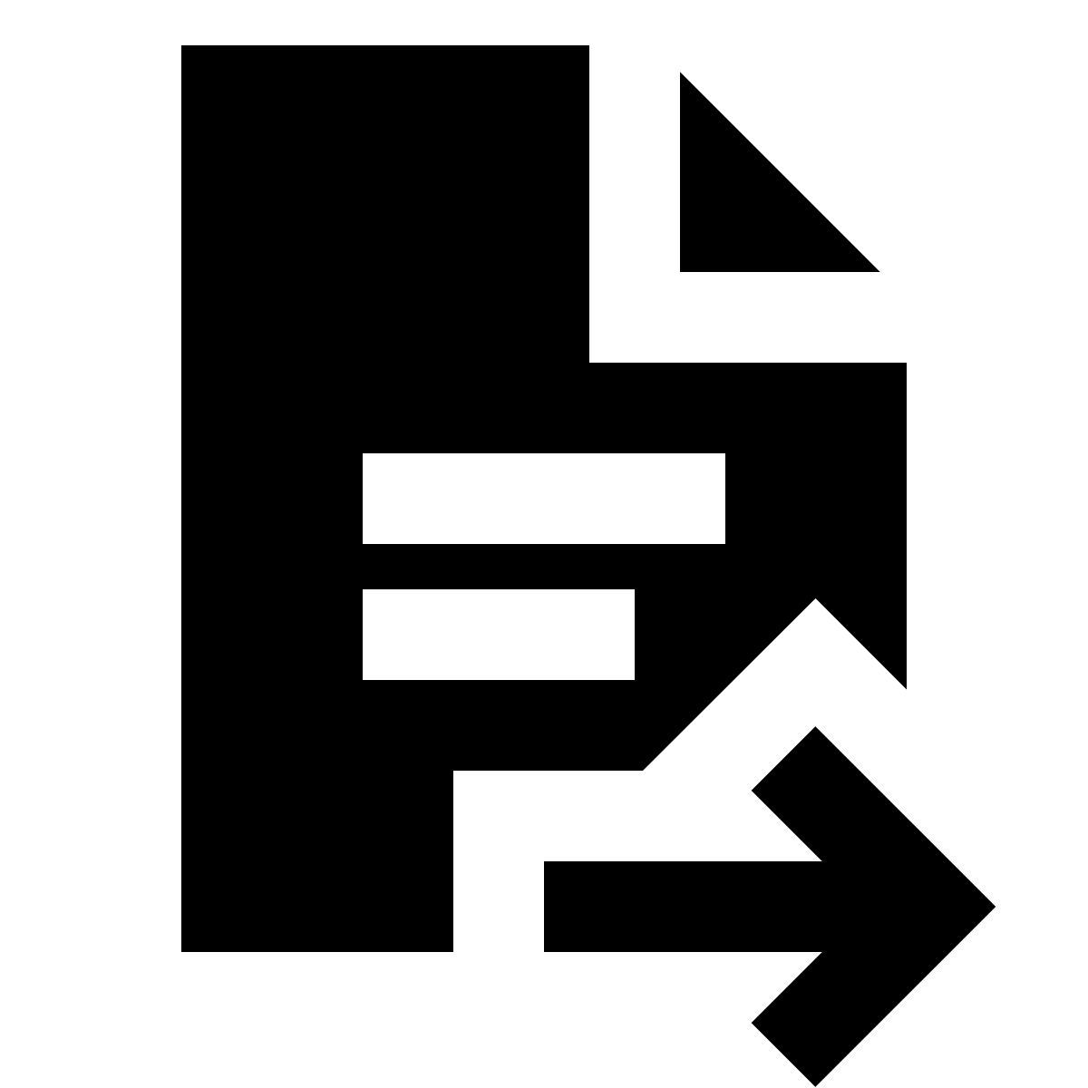 forma regular filled sharp style отправить документ icon