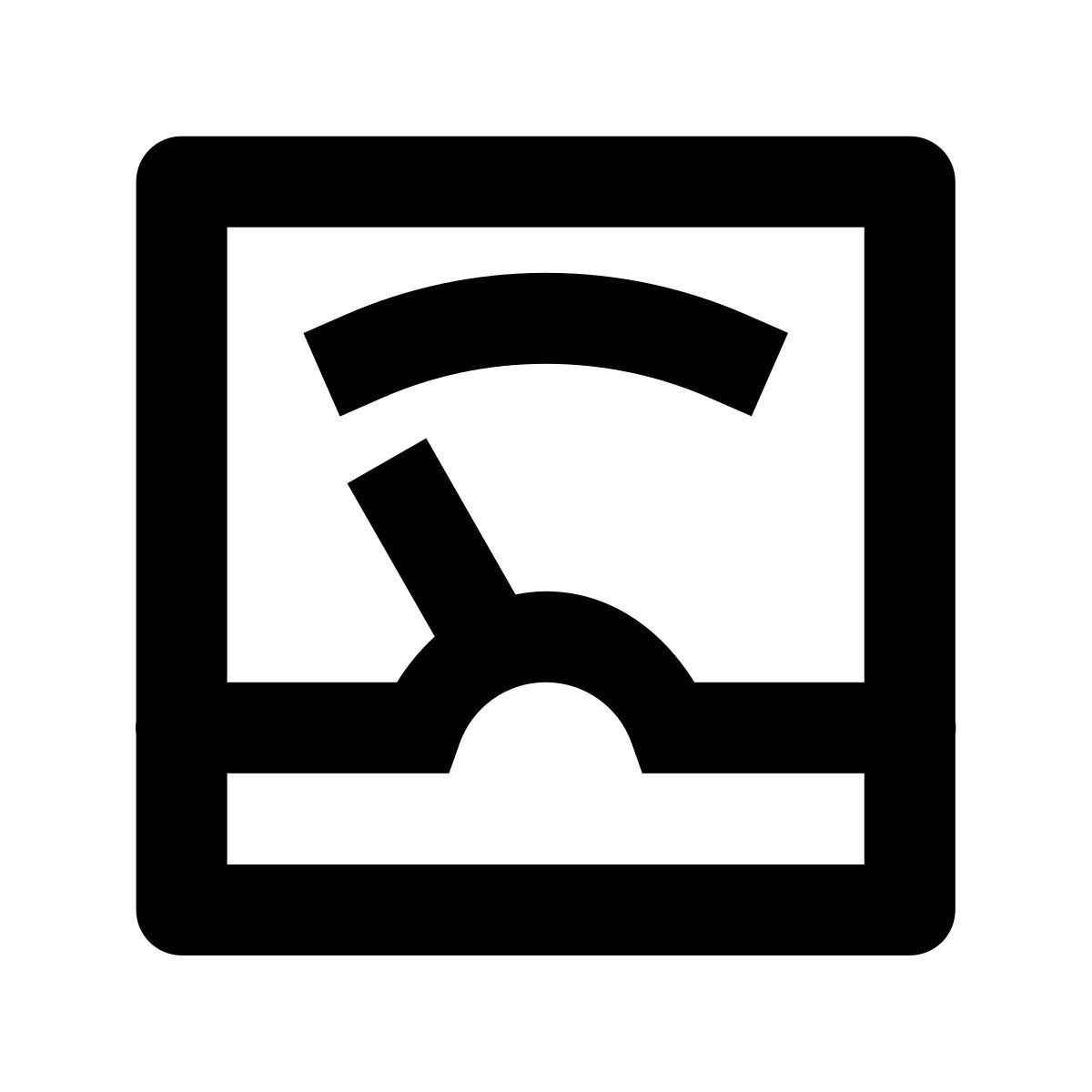 forma regular sharp style вольтметр icon