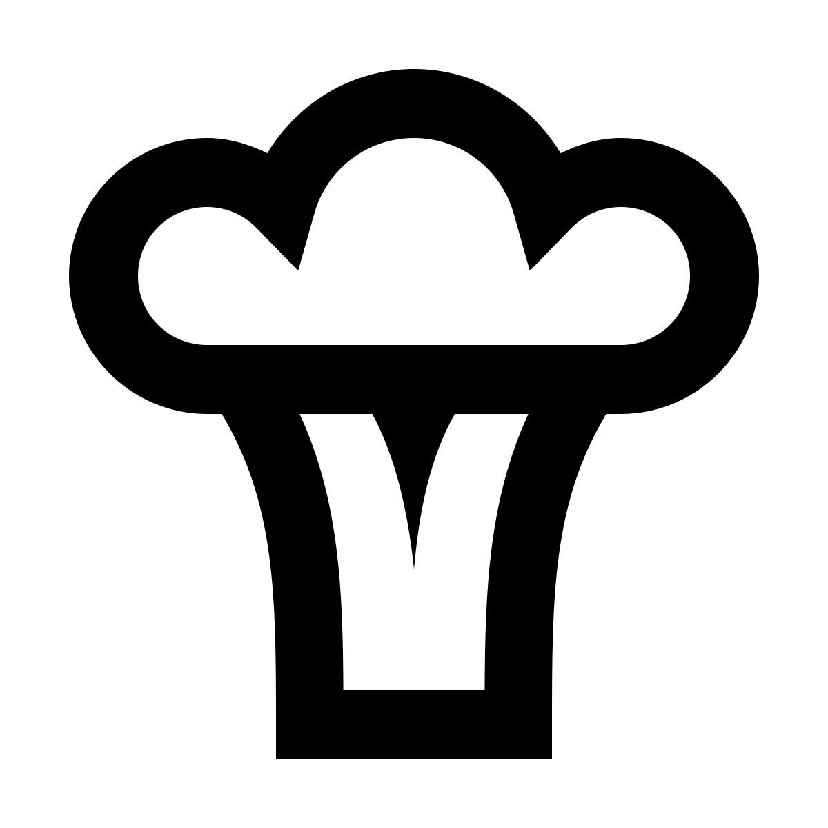 forma regular sharp style брокколи icon